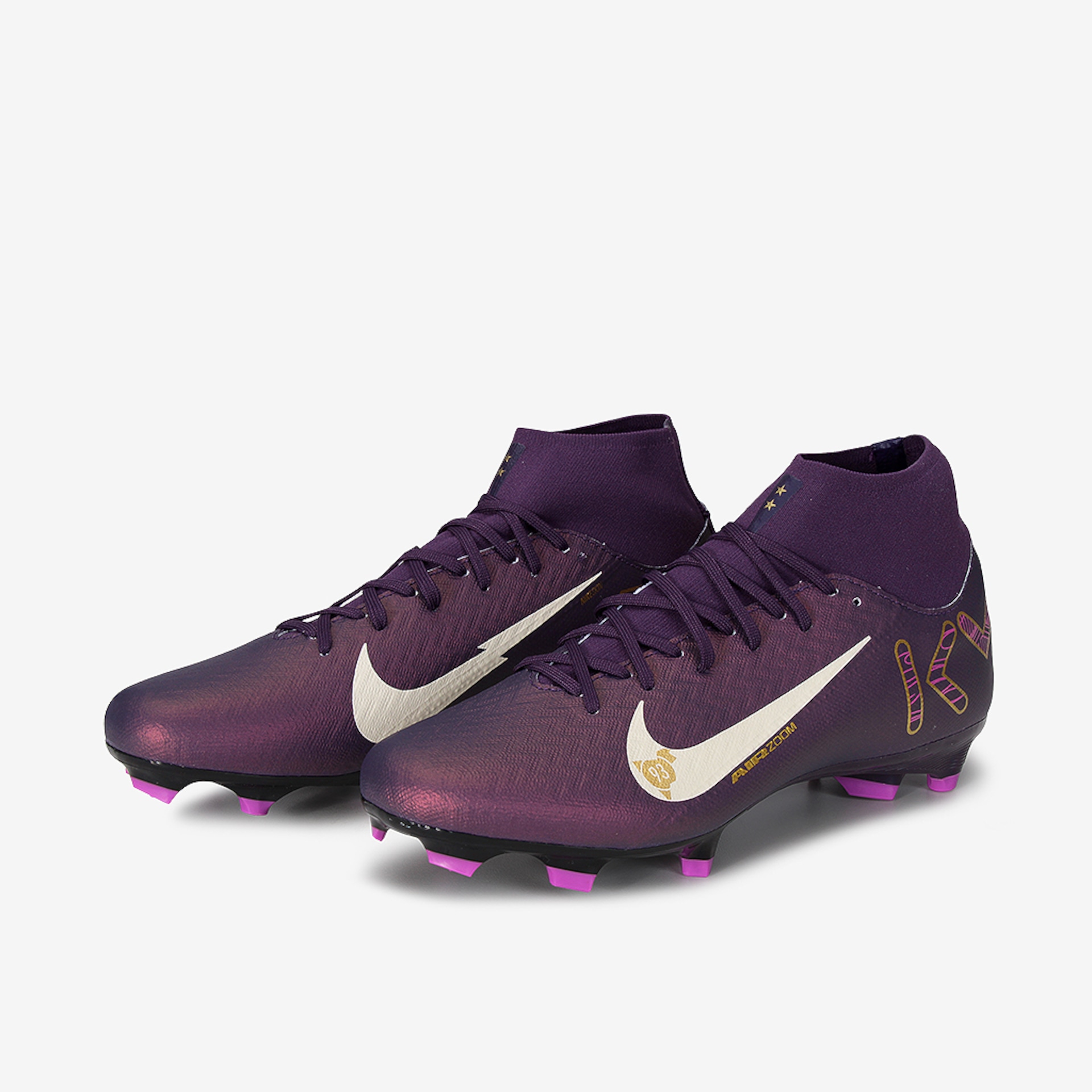 Chuteira Nike Air Zoom Mercurial Superfly 10 Academy Kylian Mbappé Campo - Foto 4