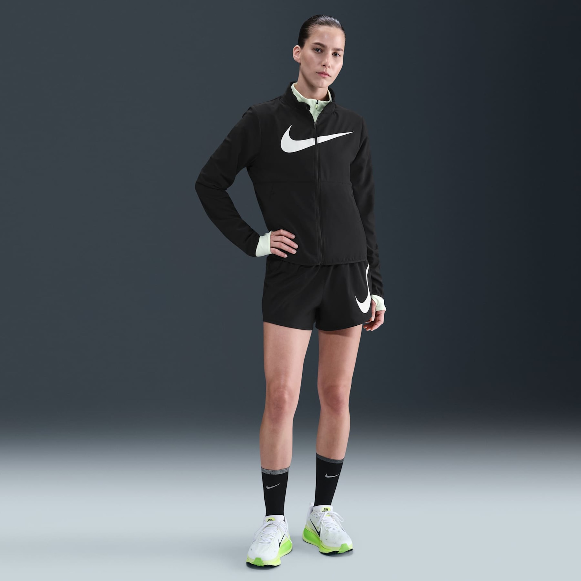 Shorts Nike One Swoosh Feminino - Foto 1