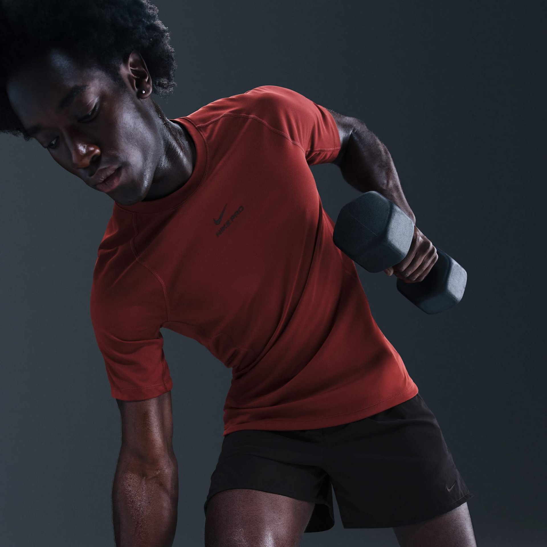 Camiseta Dri-FIT Nike Pro Masculina - Foto 3