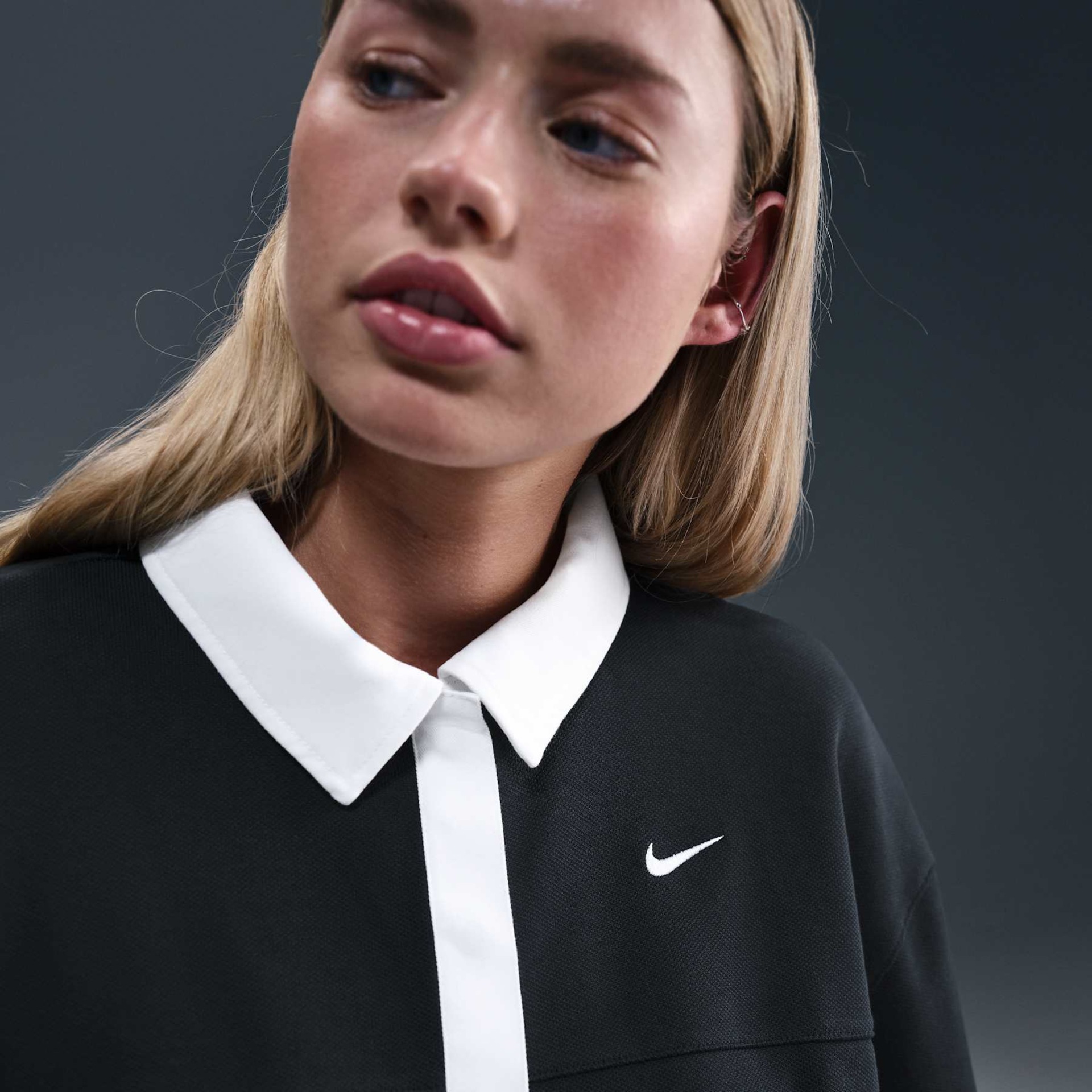 Camisa Polo Nike Sportswear Cropped Feminina - Foto 3