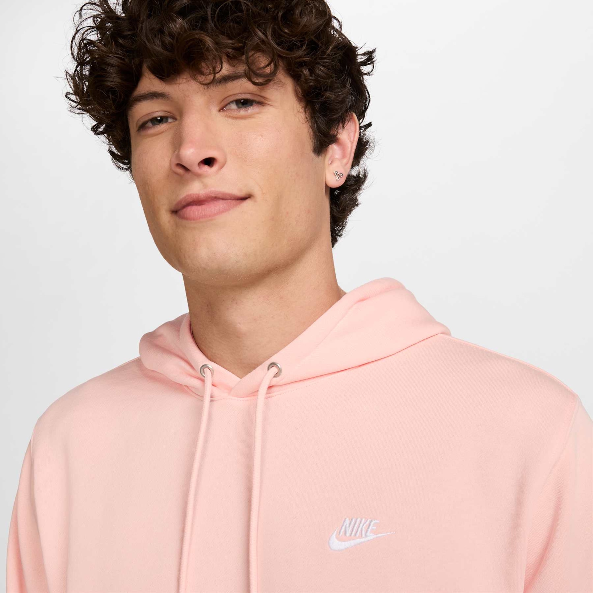 Blusão Nike Club Hoodie Masculino - Foto 3