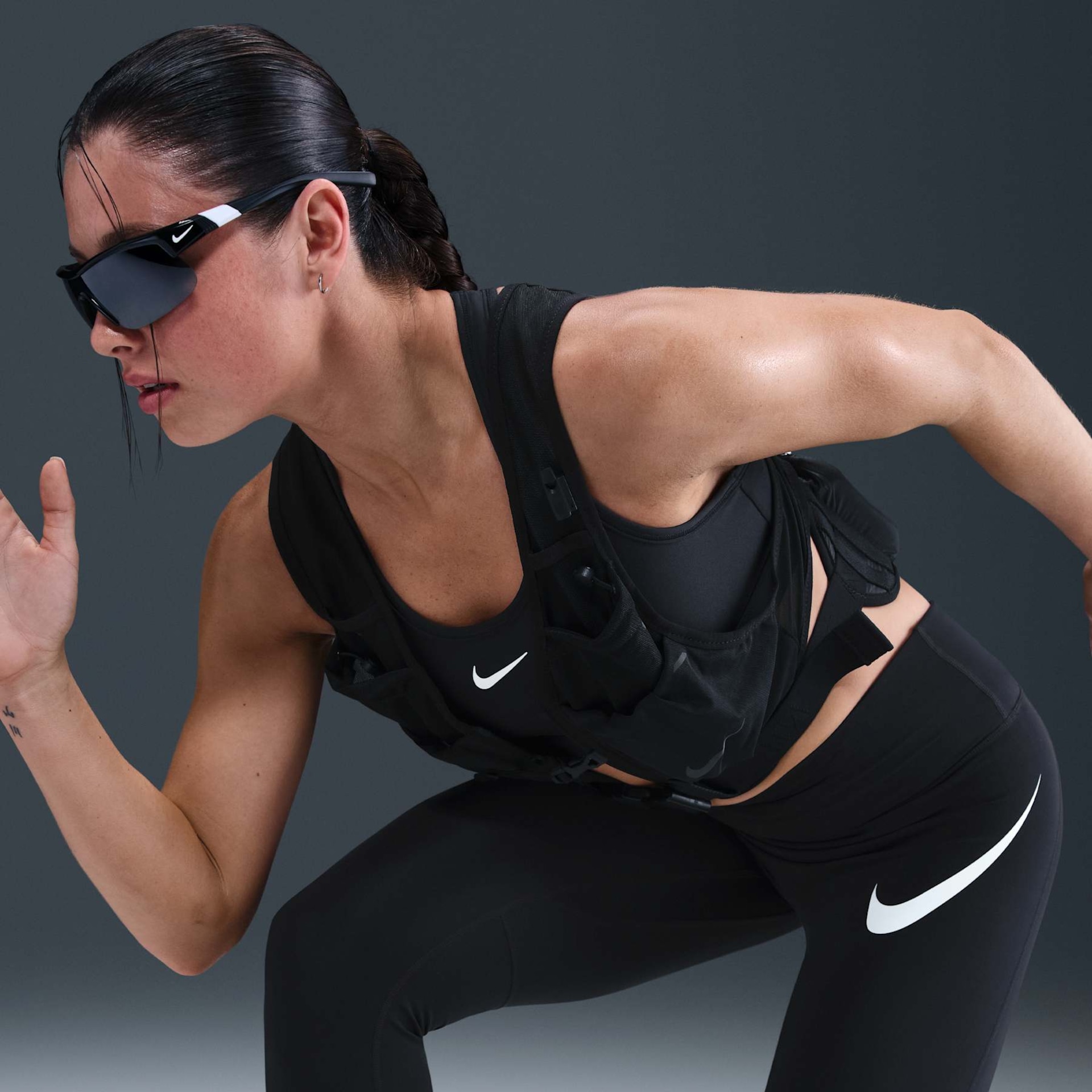 Legging Dri-FIT Nike Swoosh Feminina - Foto 5