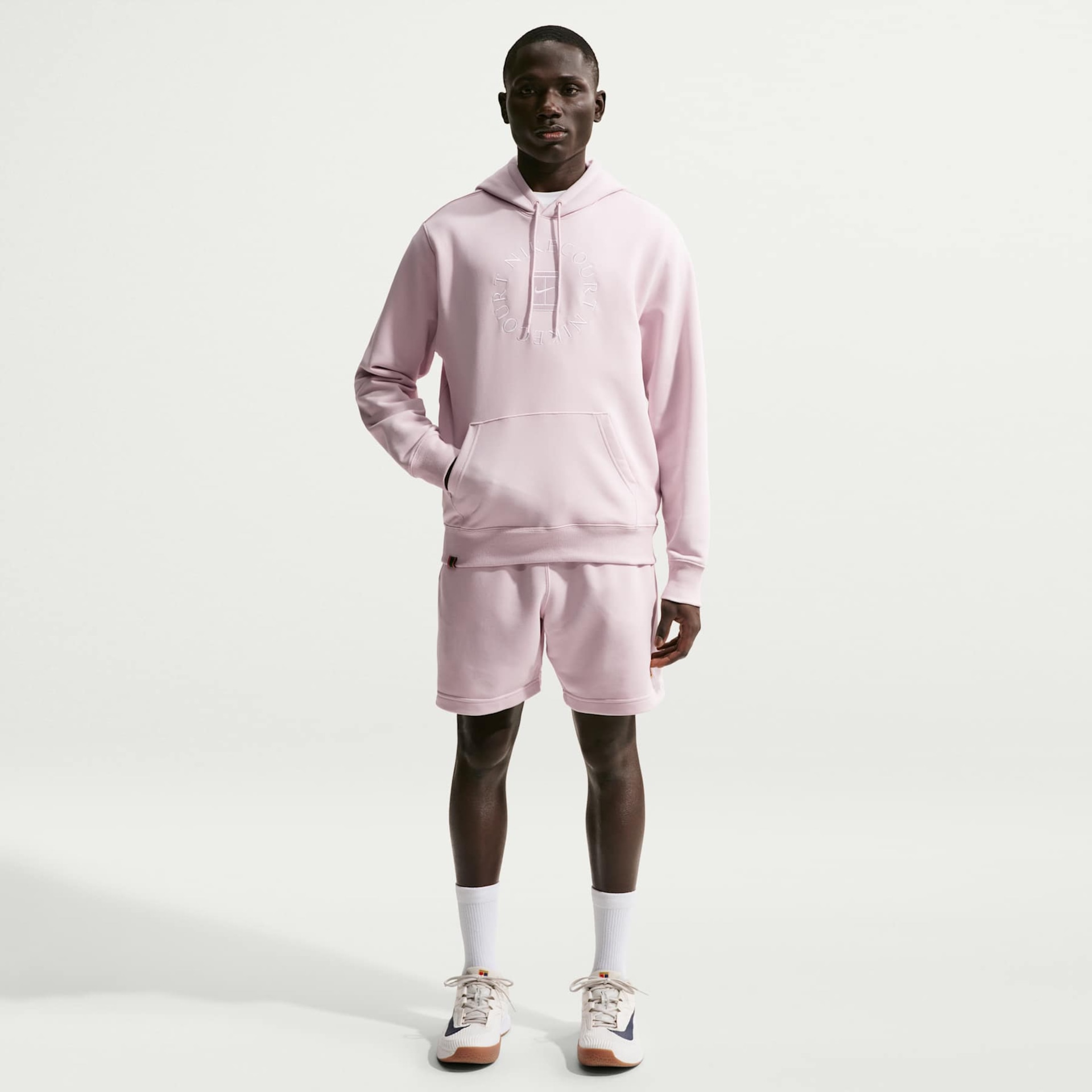 Blusão Nike Court Fleece Heritage Masculino - Foto 4