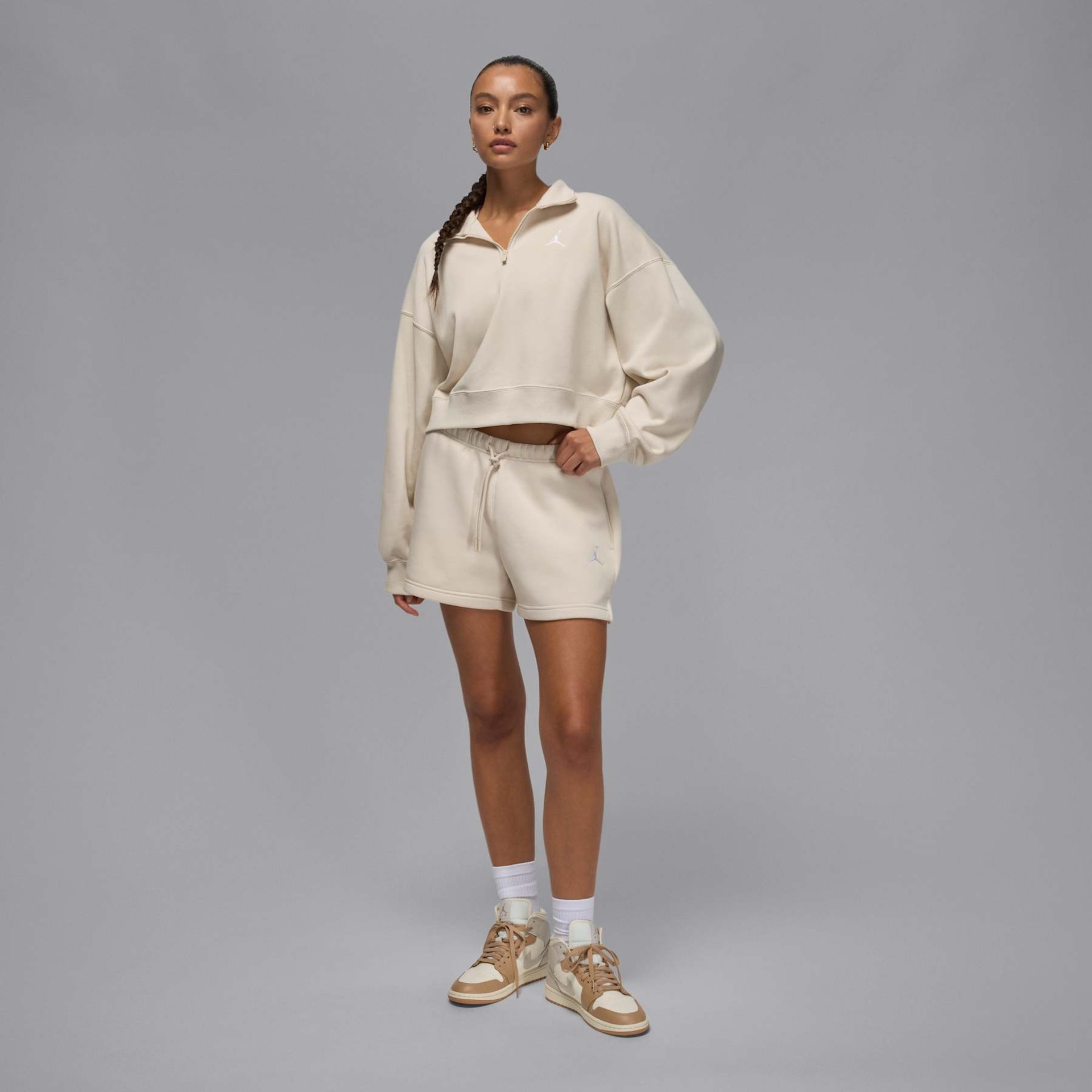 Blusão Jordan Brooklin Fleece Feminino - Foto 5