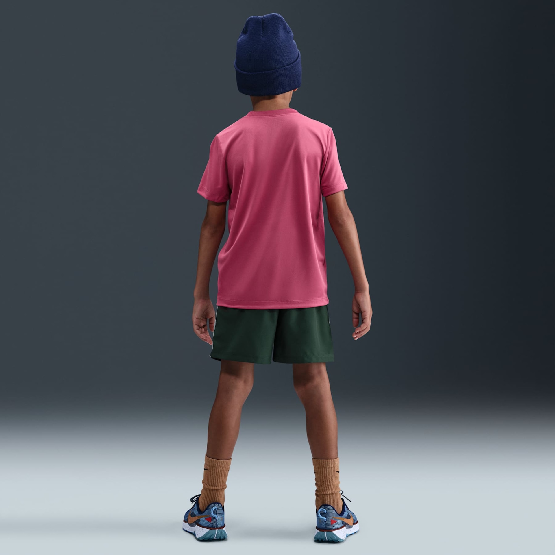 Camiseta Nike Dri-FIT Legend Swoosh Infantil - Foto 5