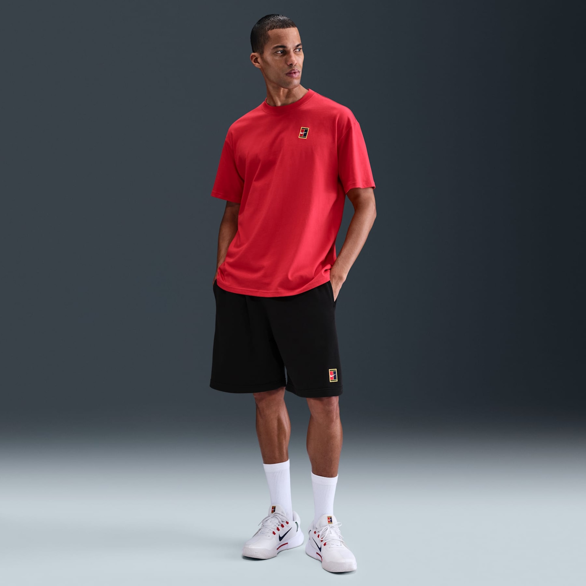 Shorts  Dri-FIT Nike Court Heritage Masculino - Foto 1