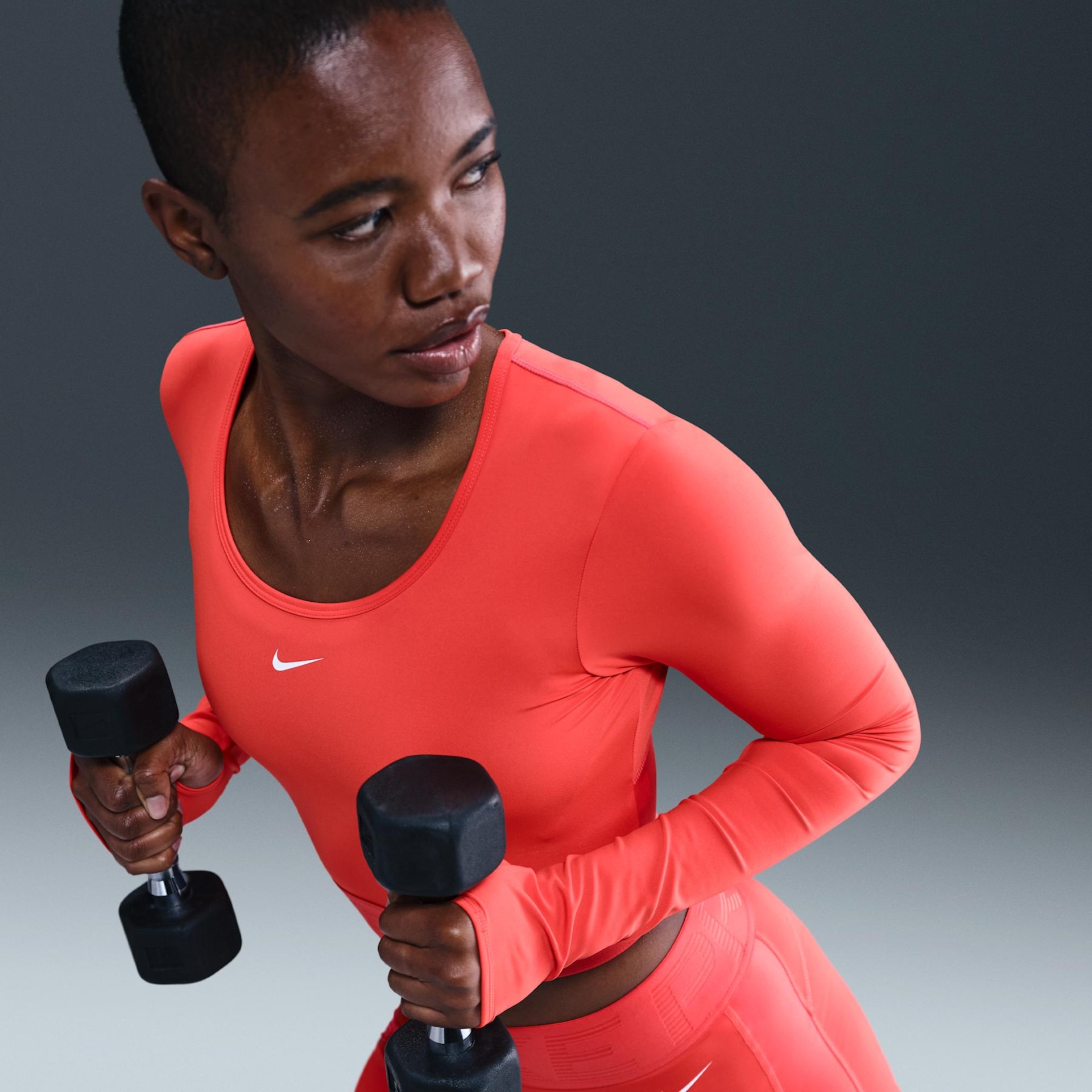 Top Dri-FIT Nike Pro Feminino - Foto 3