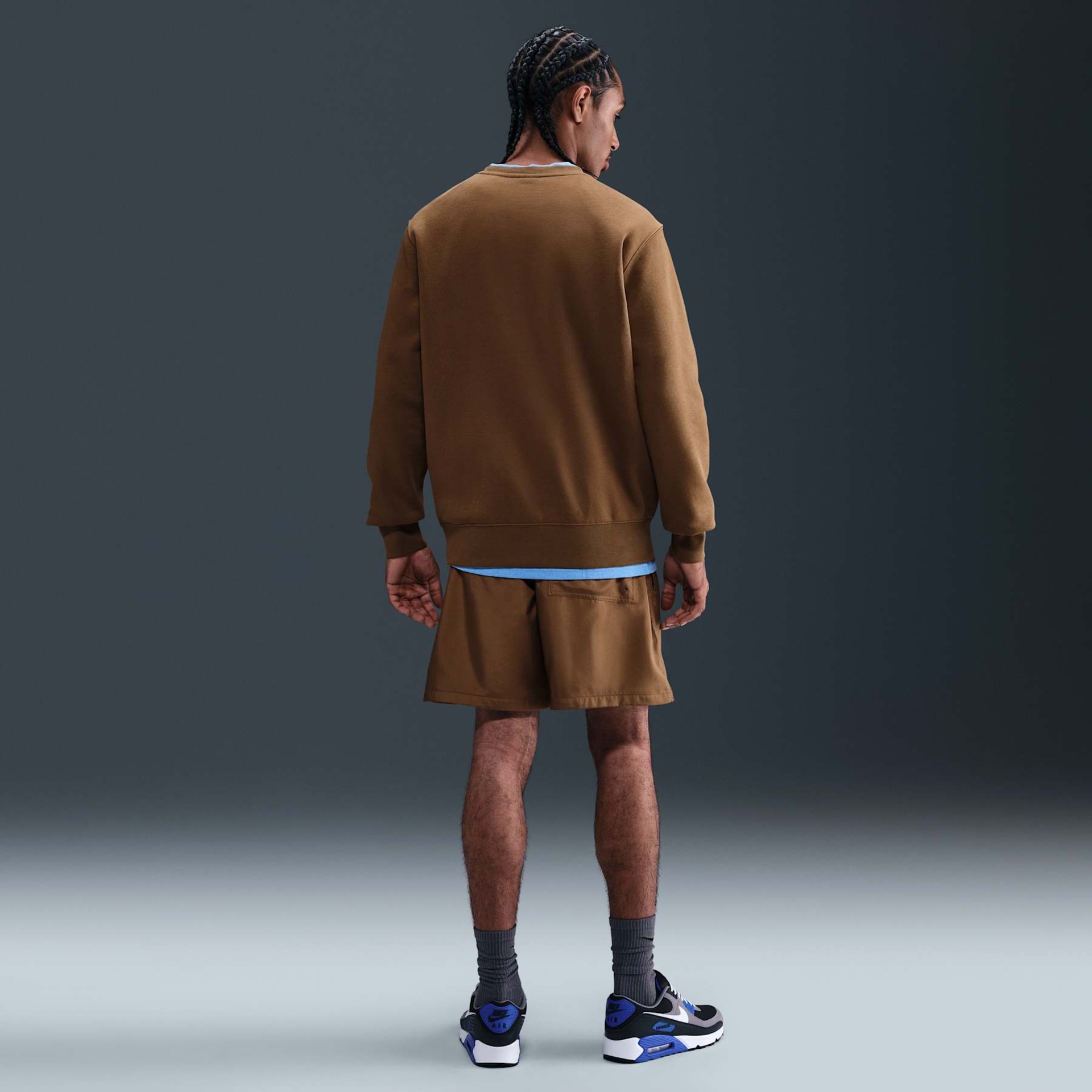 Blusão Nike Club Basketball GFX Crew Masculino - Foto 5