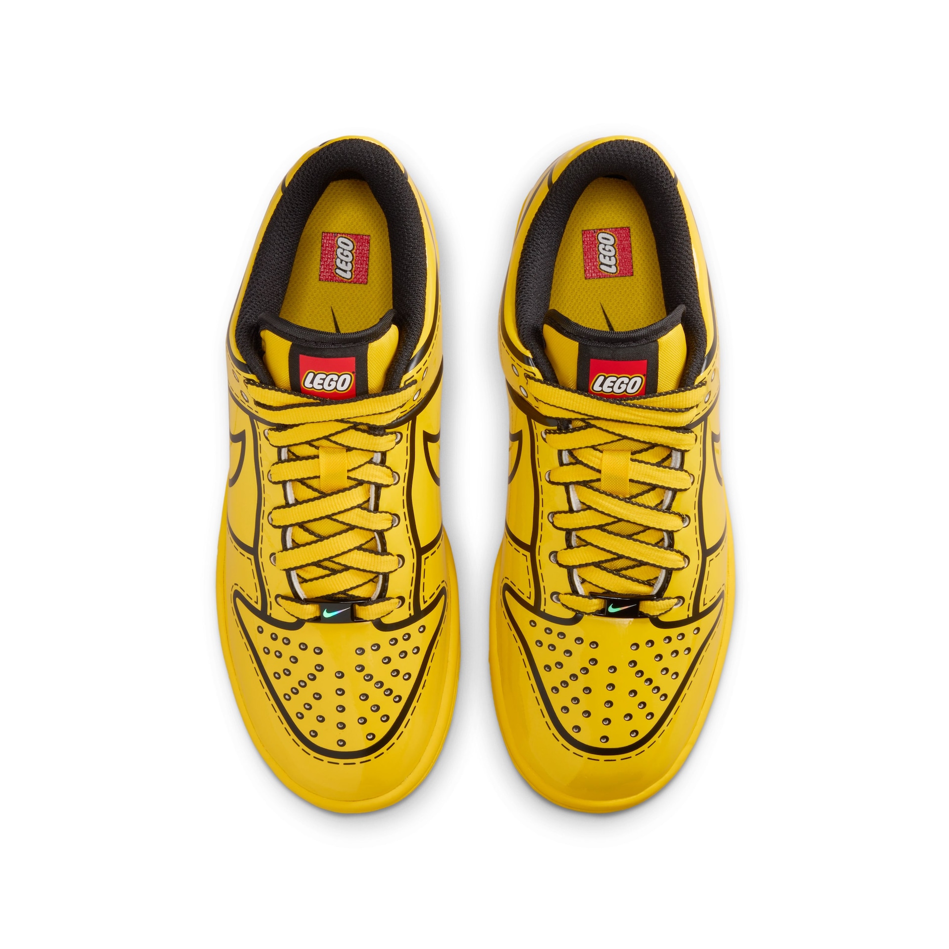 Tênis Nike Dunk Low x LEGO® Collection Infantil - Foto 4