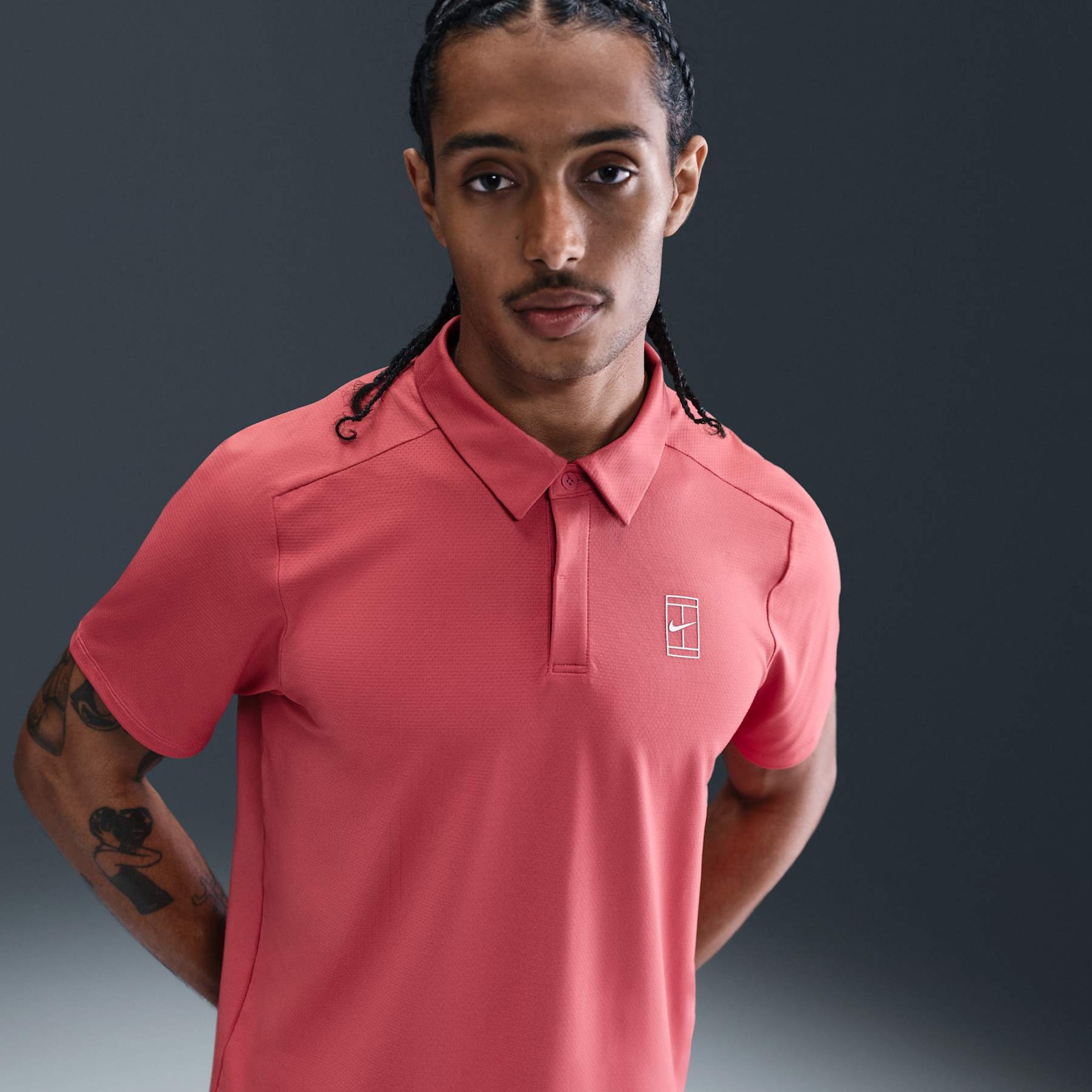 Camisa Polo Nike Court ADV Dri-FIT Masculina - Foto 1