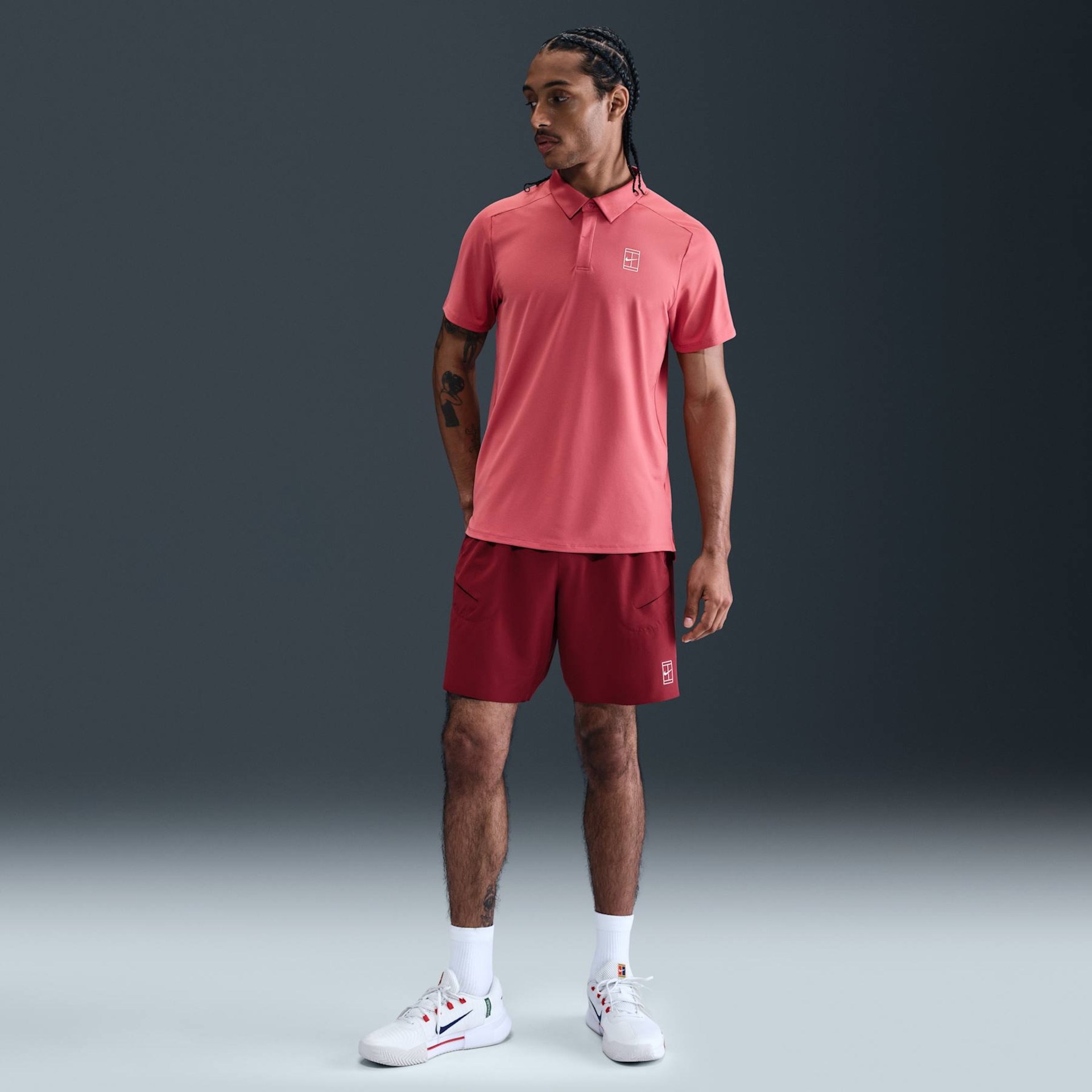 Camisa Polo Nike Court ADV Dri-FIT Masculina - Foto 4
