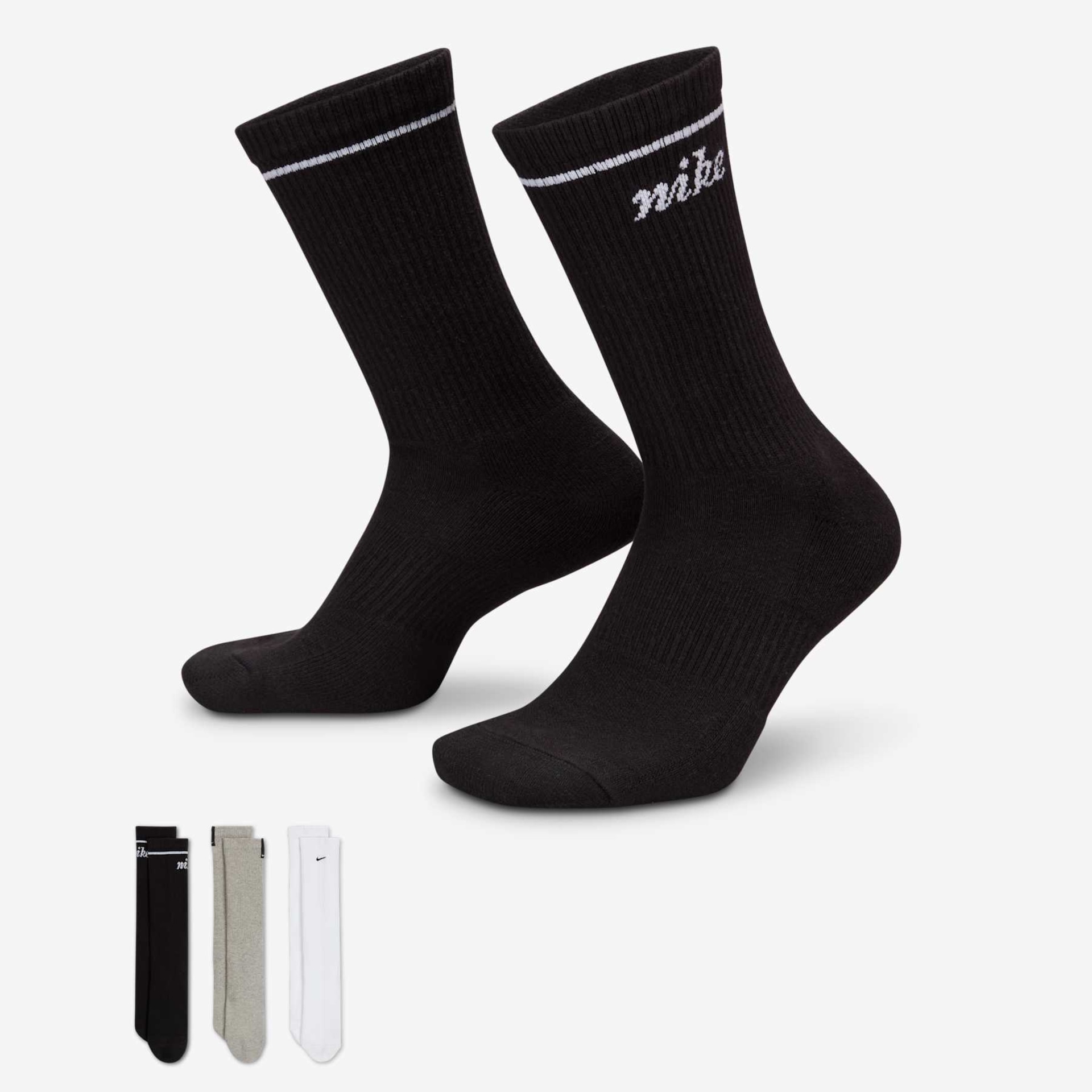 Imagem principal de Meia Nike Everyday Cushioned (3 Pares) Unissex