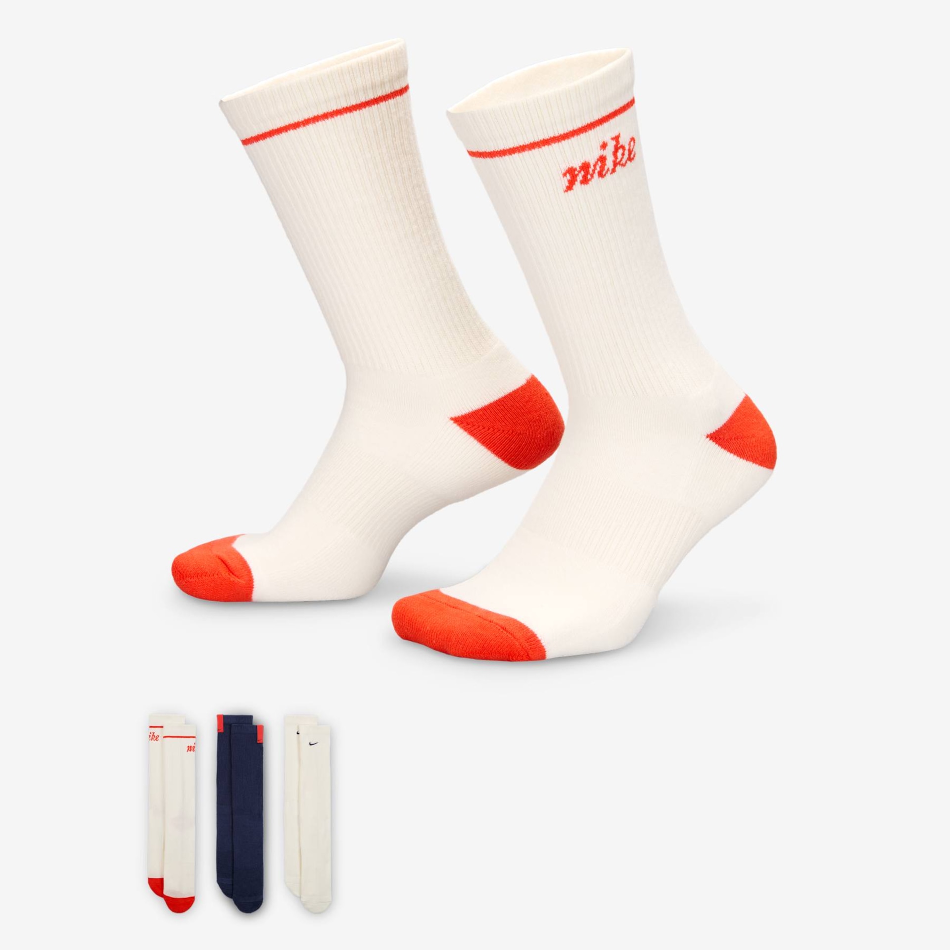 Imagem principal de Meia Nike Everyday Cushioned (3 Pares) Unissex