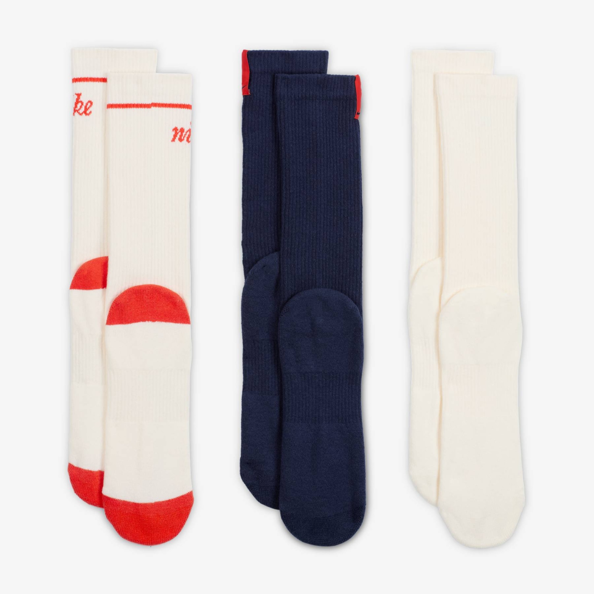 Meia Nike Everyday Cushioned (3 Pares) Unissex - Foto 3