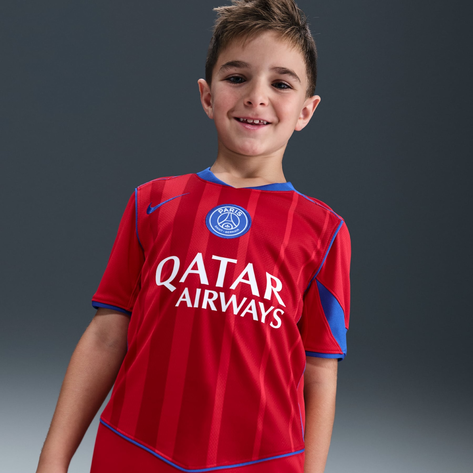Imagem principal de Camisa Paris Saint-Germain Nike Total 90 III 2025/26 Torcedor Pro Infantil