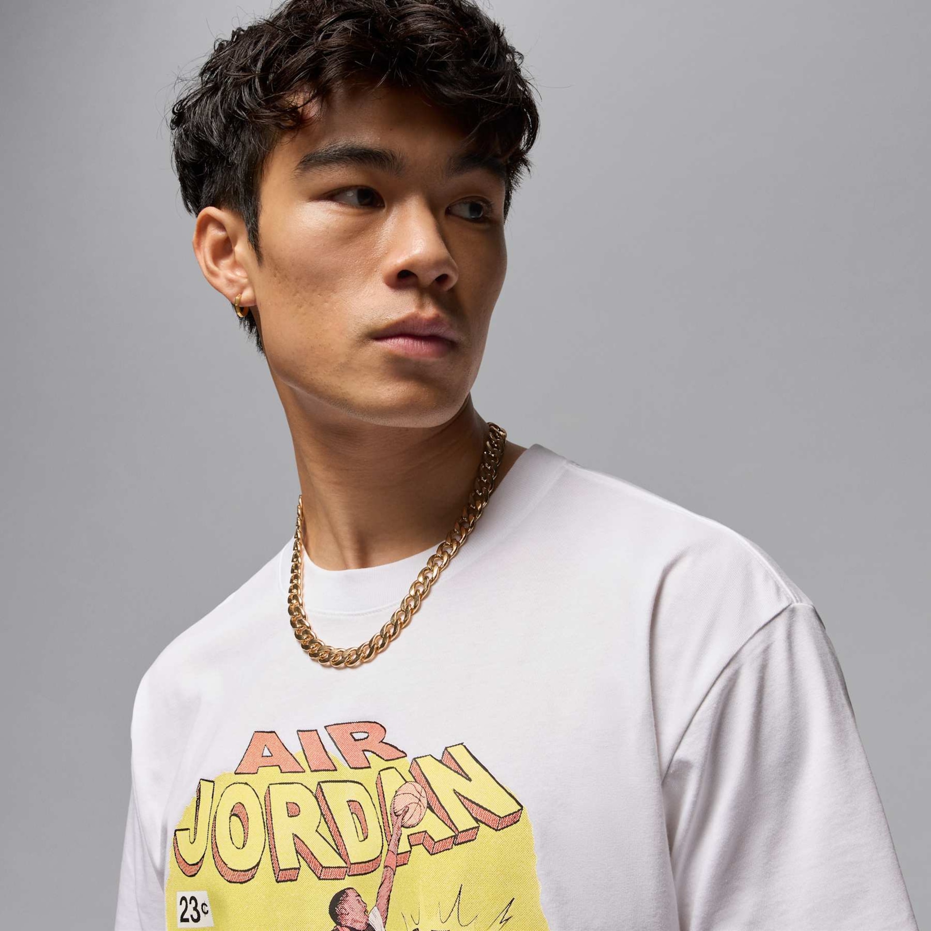 Camiseta Jordan Crew Masculina - Foto 3