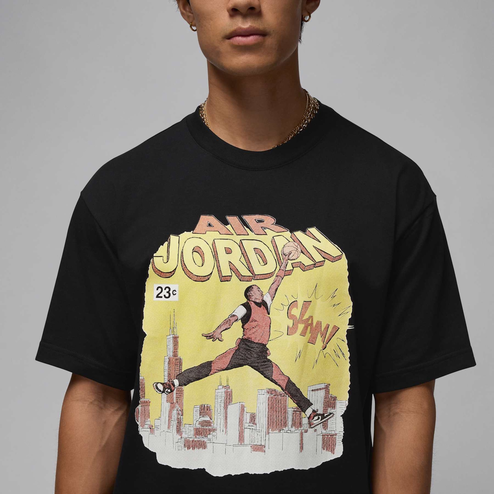 Camiseta Jordan Crew Masculina - Foto 4