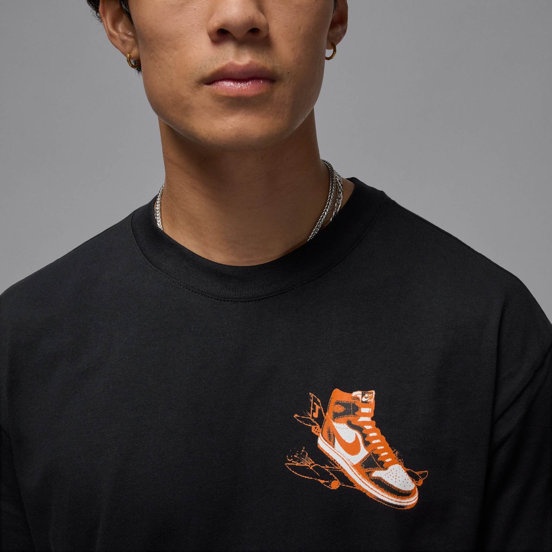 Camiseta Jordan Crew Masculina - Foto 4