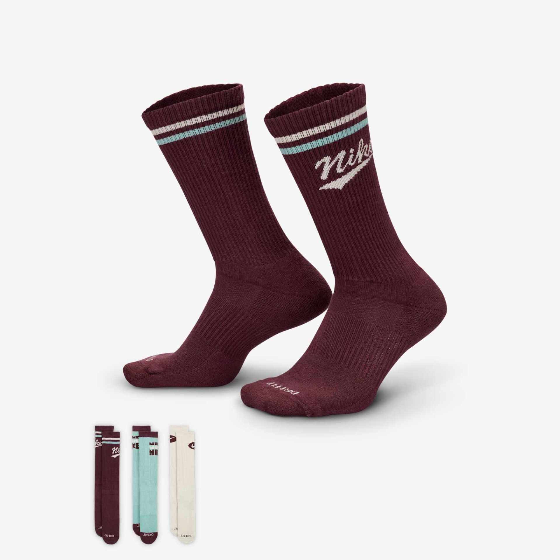 Imagem principal de Meias Nike Everyday Plus (3 Pares) Unissex