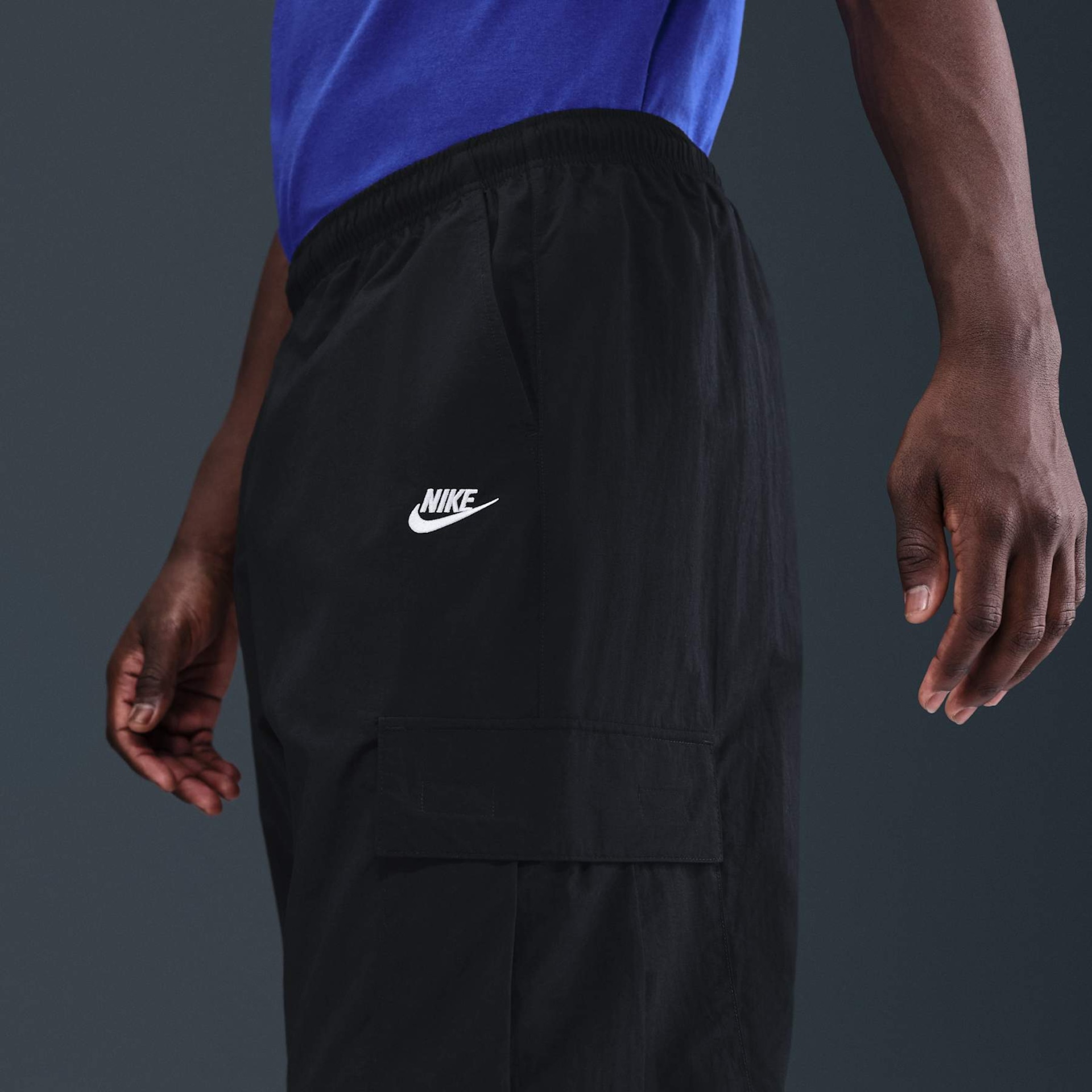 Calça Nike Club Woven Masculina - Foto 3