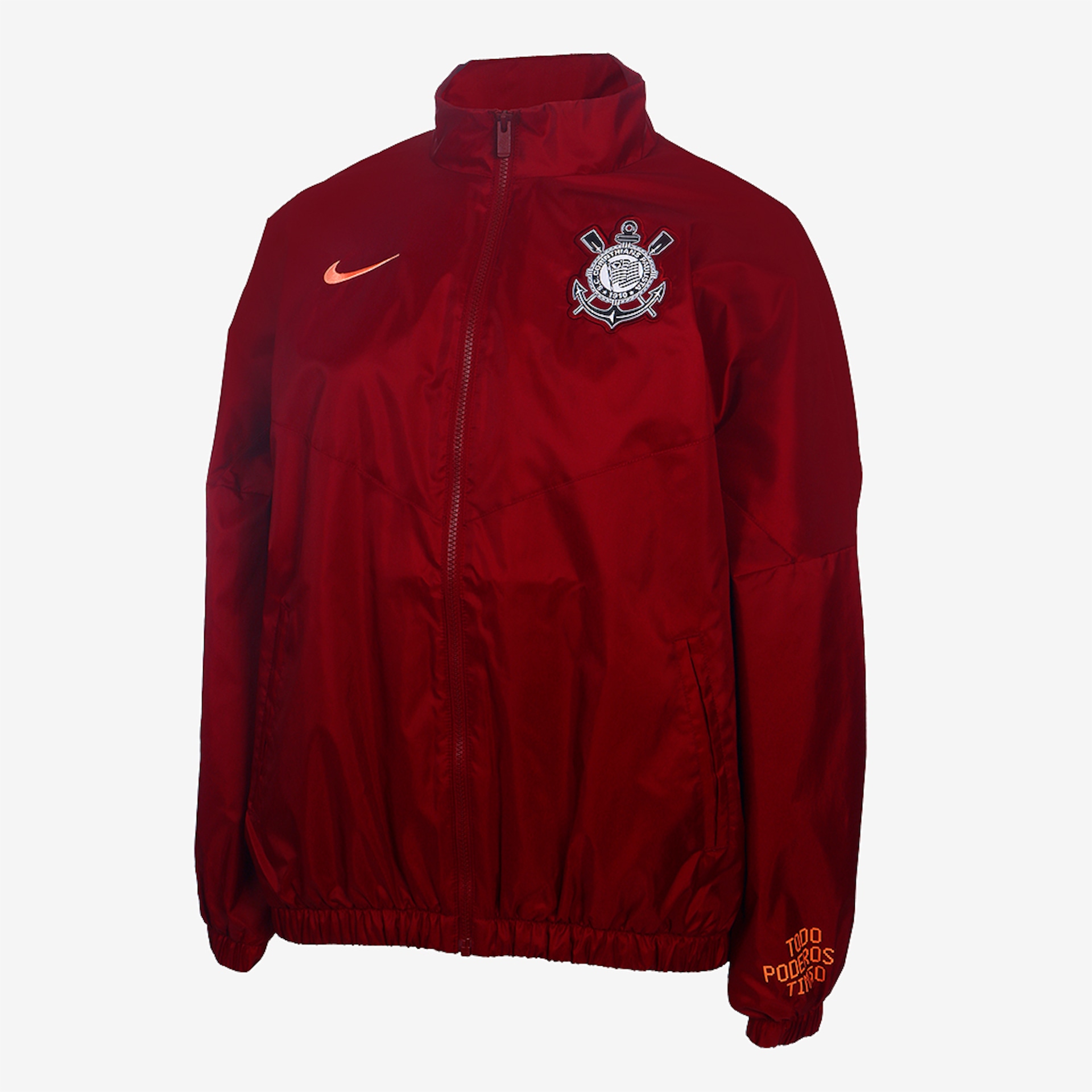 Jaqueta Corinthians Nike Essential Woven Feminina - Foto 1