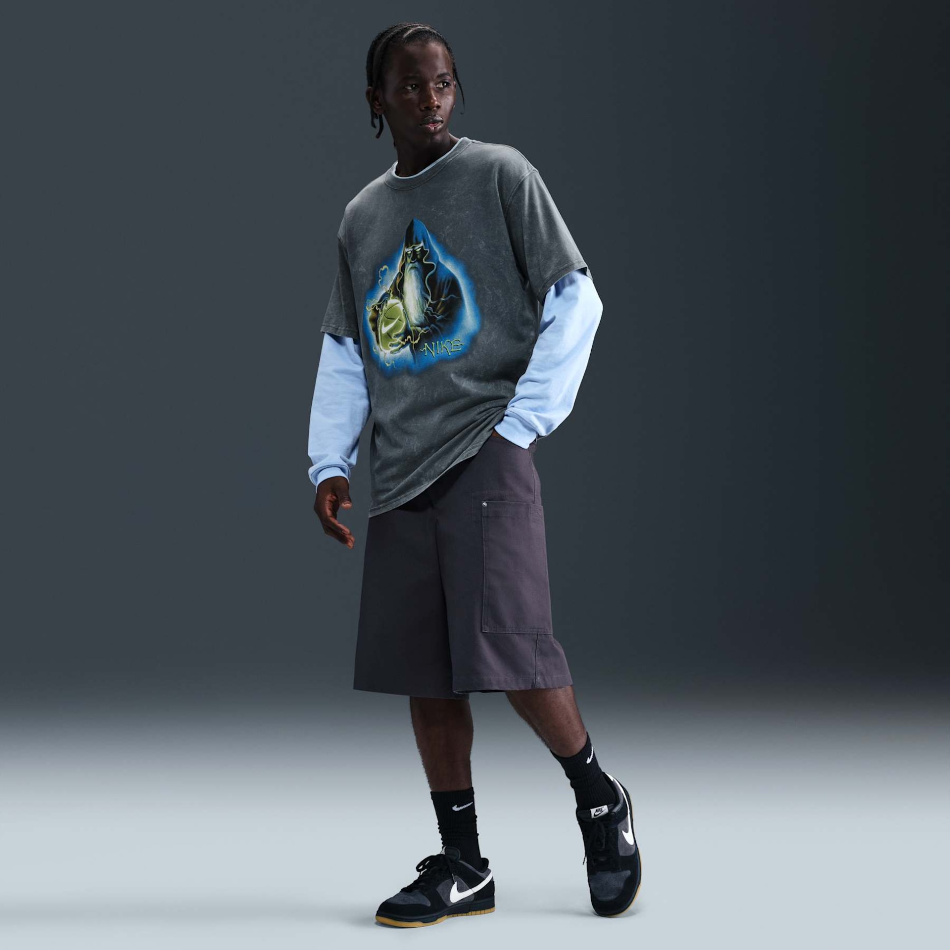 Camiseta Nike M90 Fantasy Masculina - Foto 4