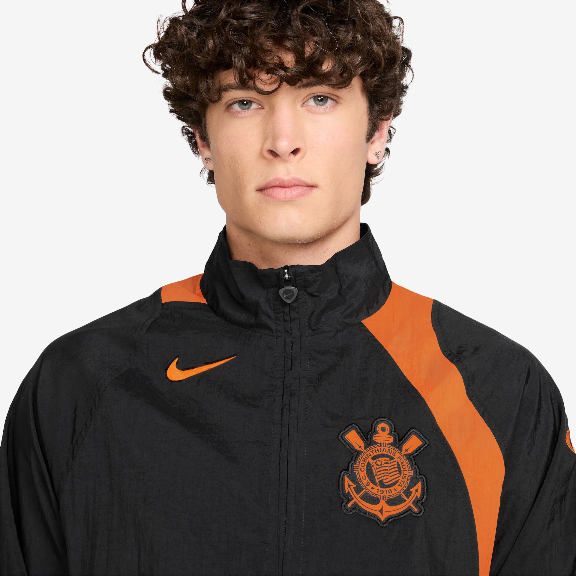 Jaqueta Corinthians Nike Total 90 Masculina - Foto 3