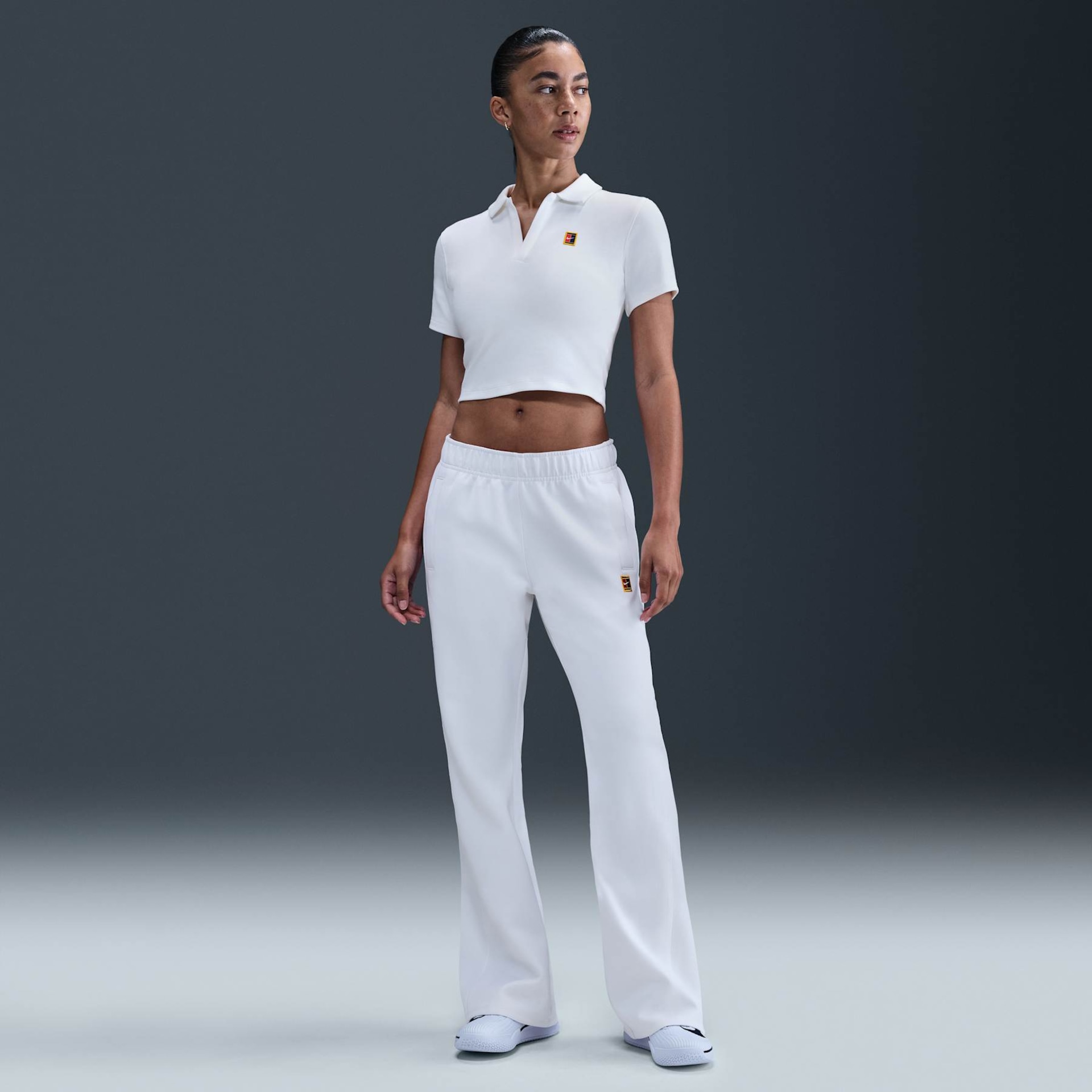 Camisa Polo Nike Court Heritage Cropped Feminina - Foto 4