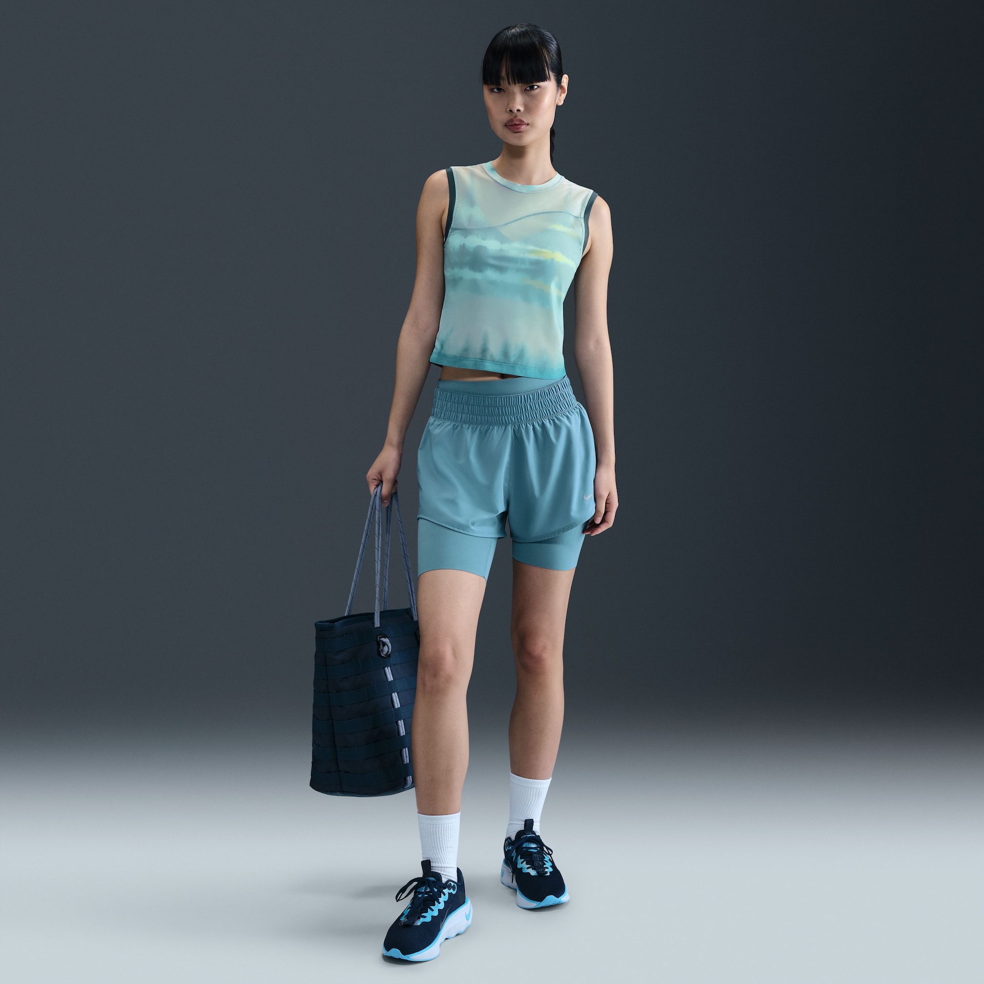 Regata Nike Dri-FIT Cropped Feminina - Foto 8