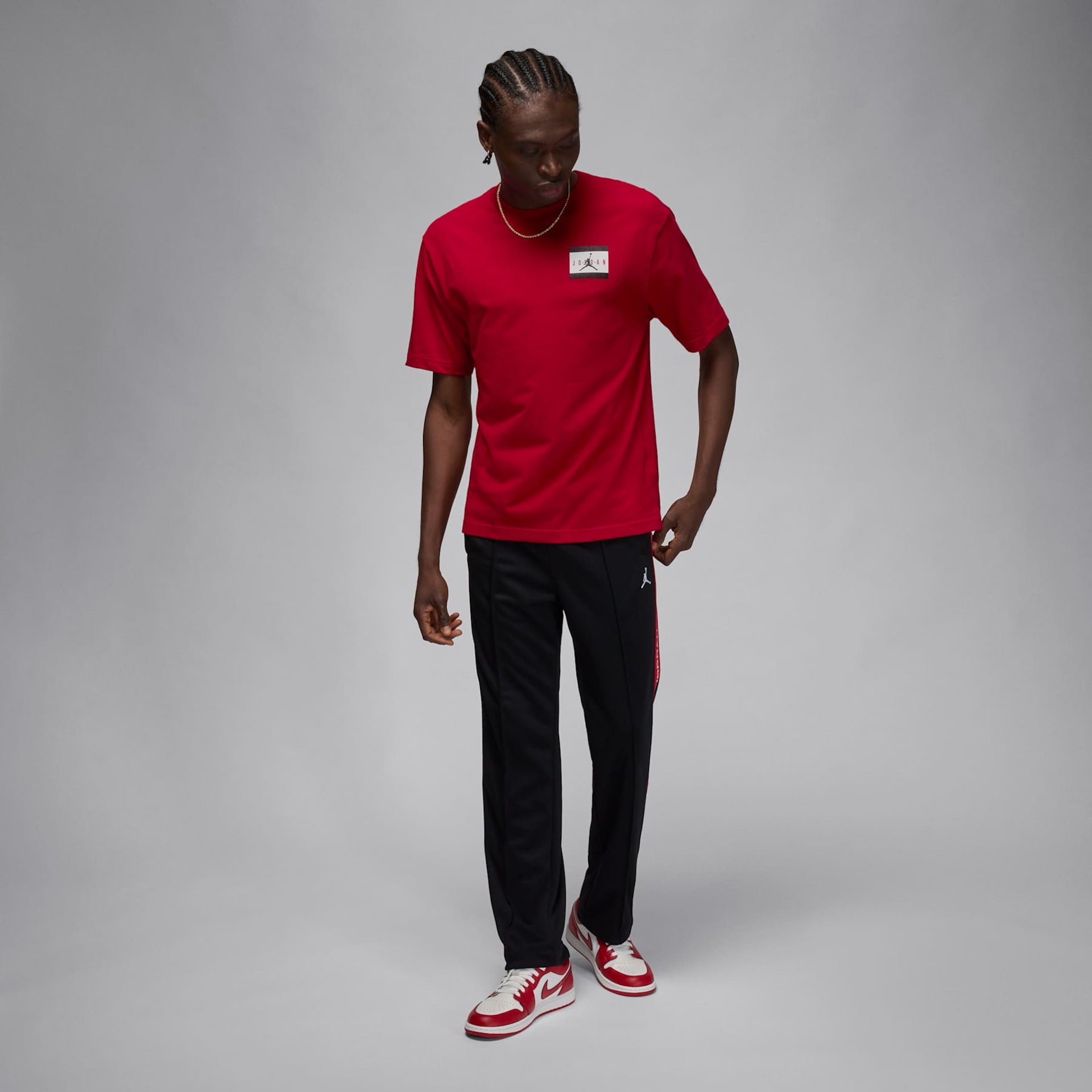 Camiseta Jordan Essential Crew Masculina - Foto 6