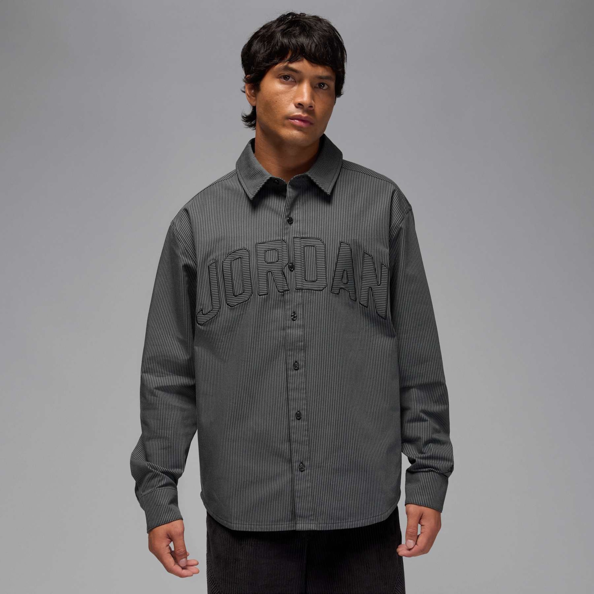 Camisa Jordan Flight Oxford Masculina - Foto 1