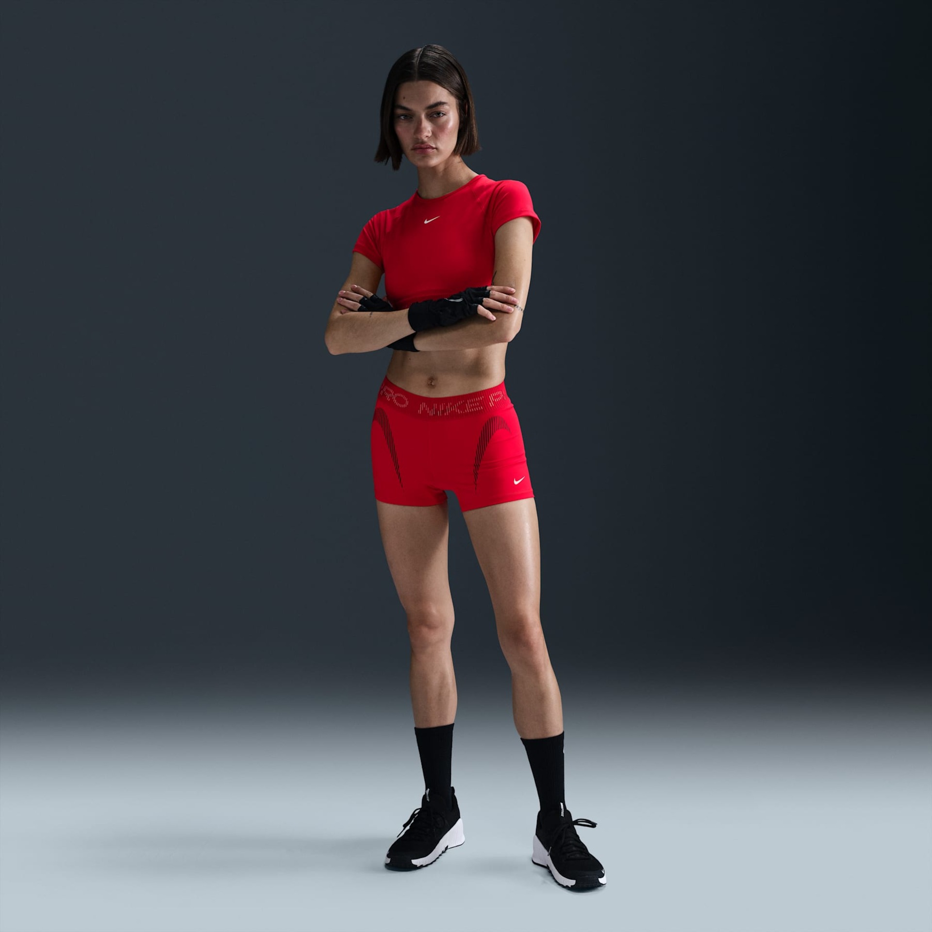 Shorts Nike Pro Dri-FIT 3IN Feminino - Foto 2