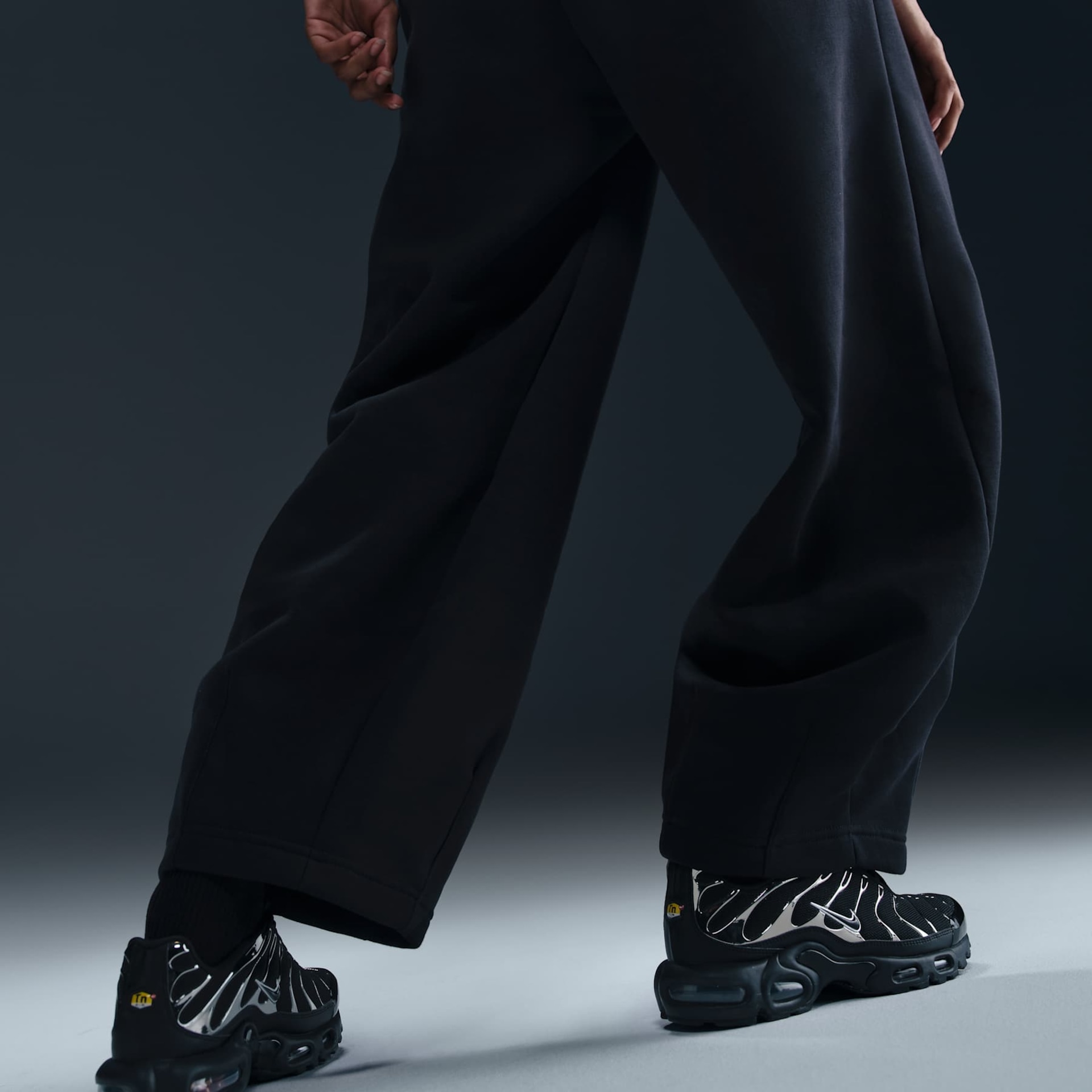 Calça Nike Sportswear Phoenix Fleece Feminina - Foto 5