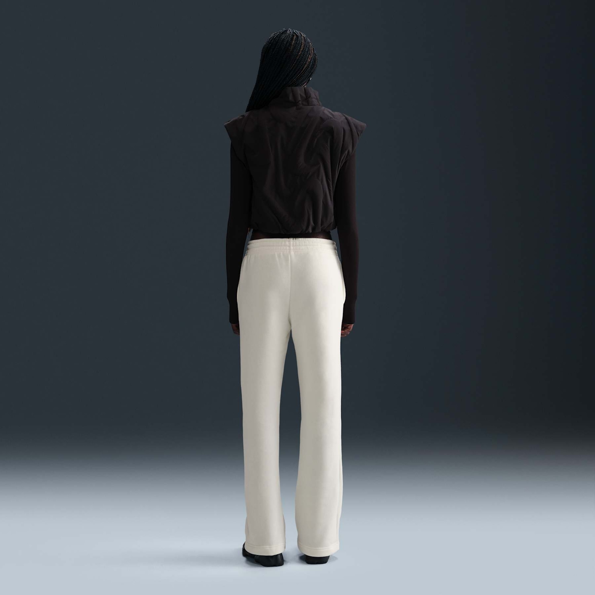 Calça Nike Sportswear Phoenix Fleece Feminina - Foto 4