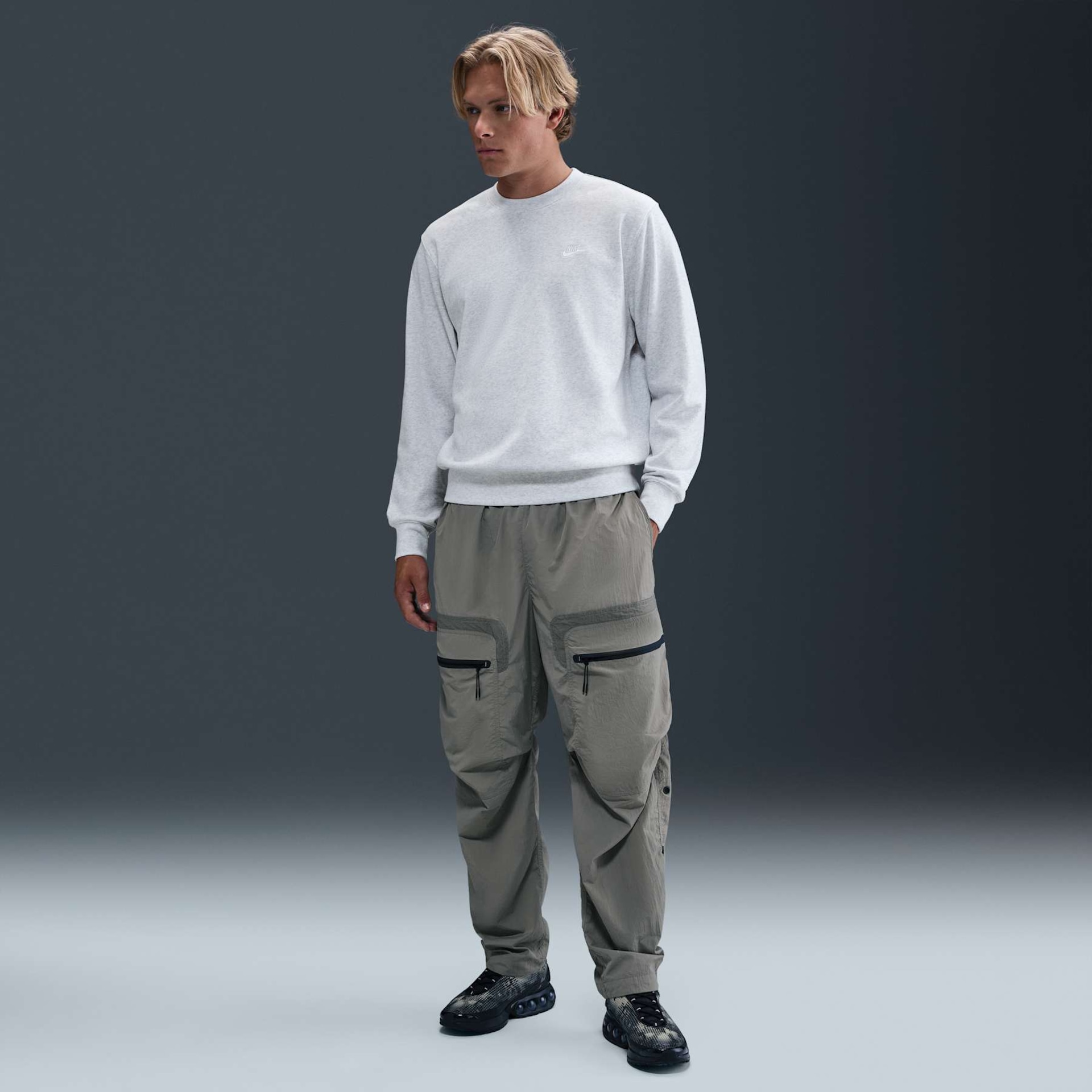 Blusão Nike Club Crew Masculino - Foto 4