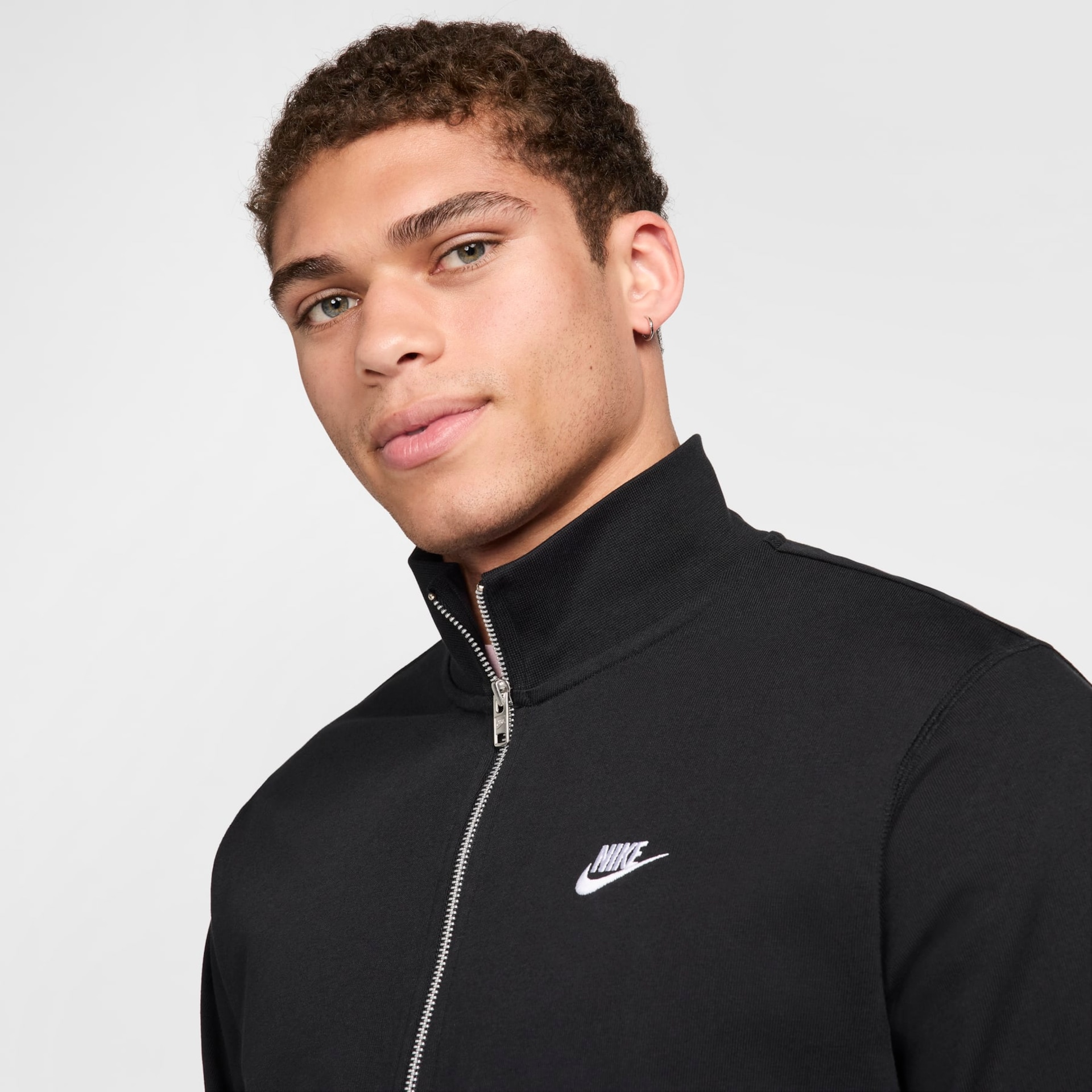 Jaqueta Nike Club Knit Masculina - Foto 3