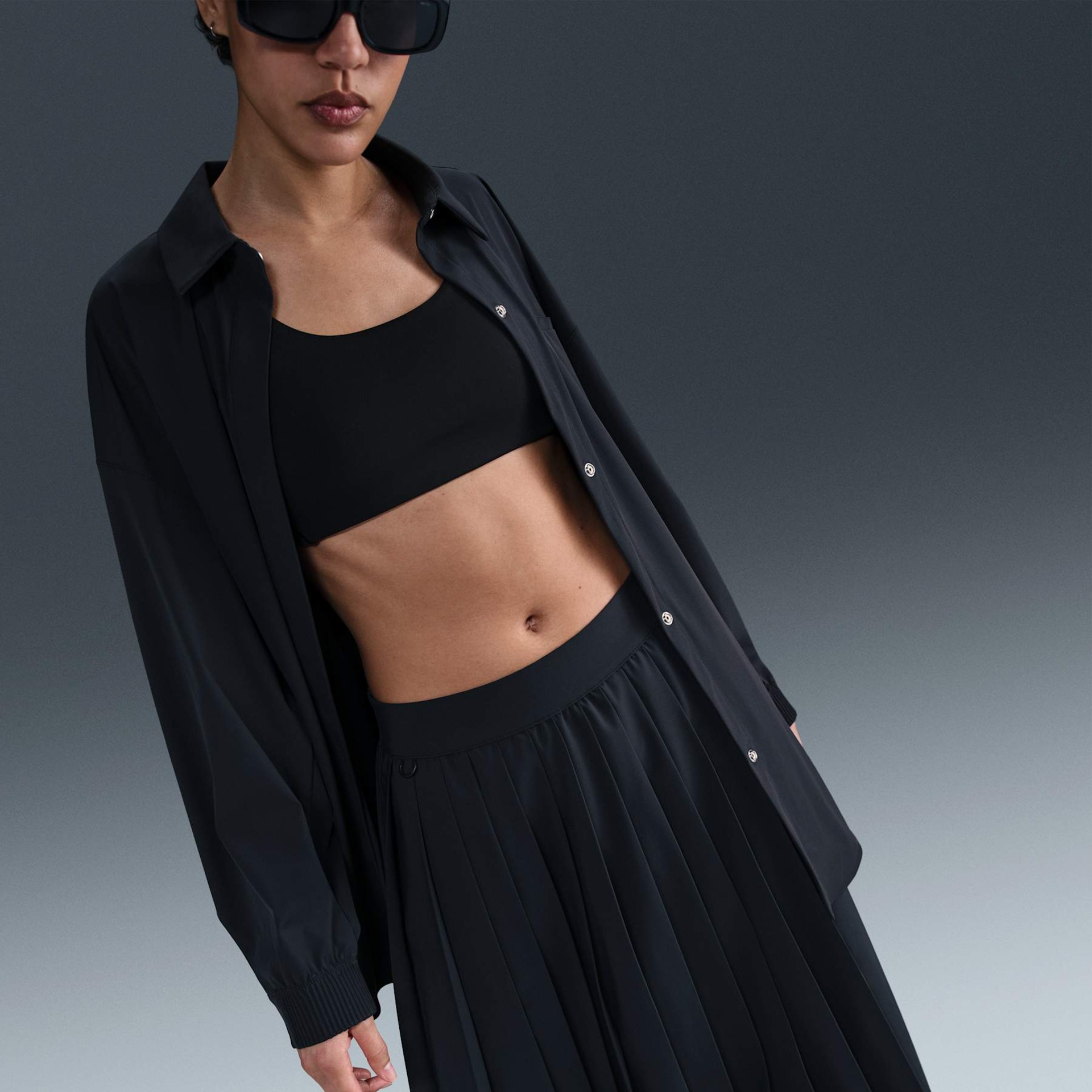 Saia Nike Dri-FIT Plissada 24.7 Feminina - Foto 5