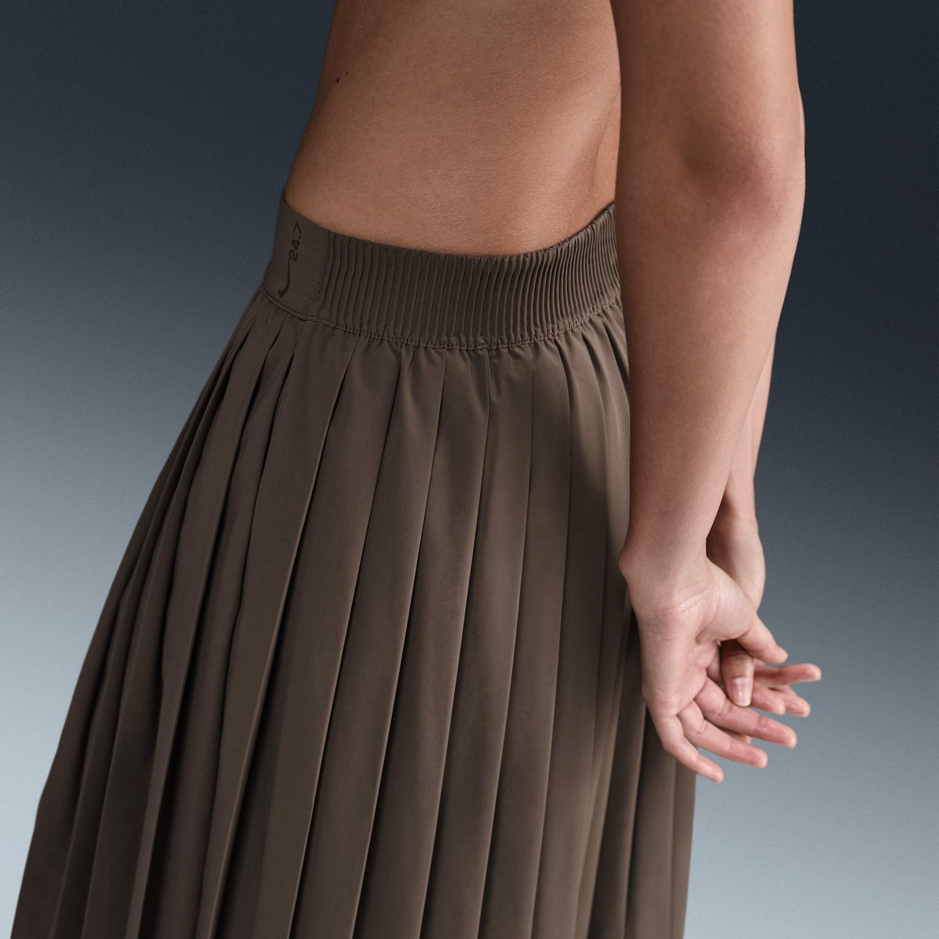 Saia Nike Dri-FIT Plissada 24.7 Feminina - Foto 1