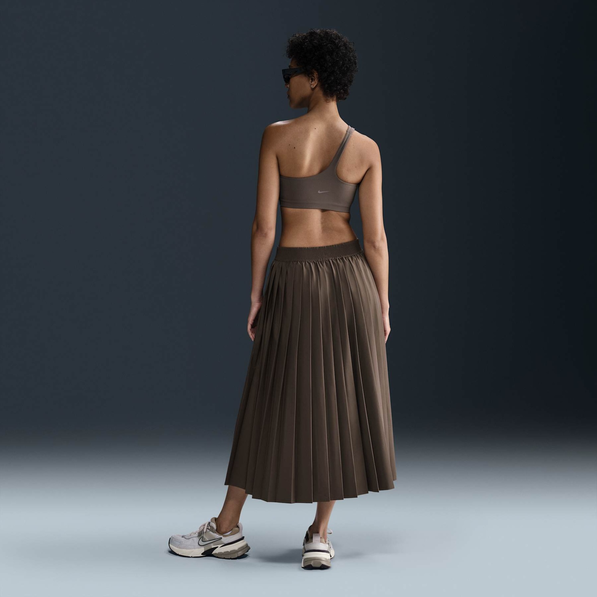 Saia Nike Dri-FIT Plissada 24.7 Feminina - Foto 4