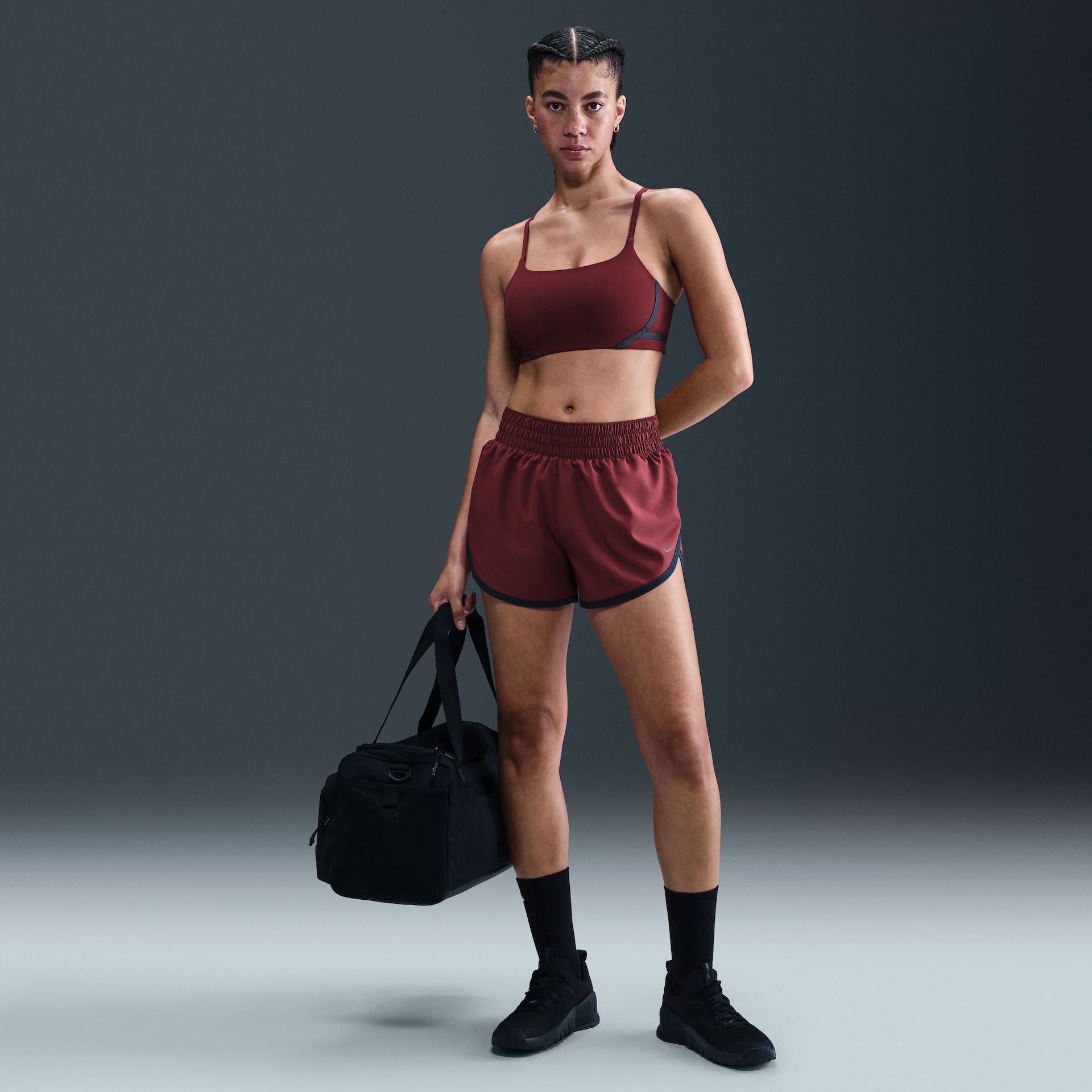 Shorts Nike One Dri-FIT 3" Feminino - Foto 4