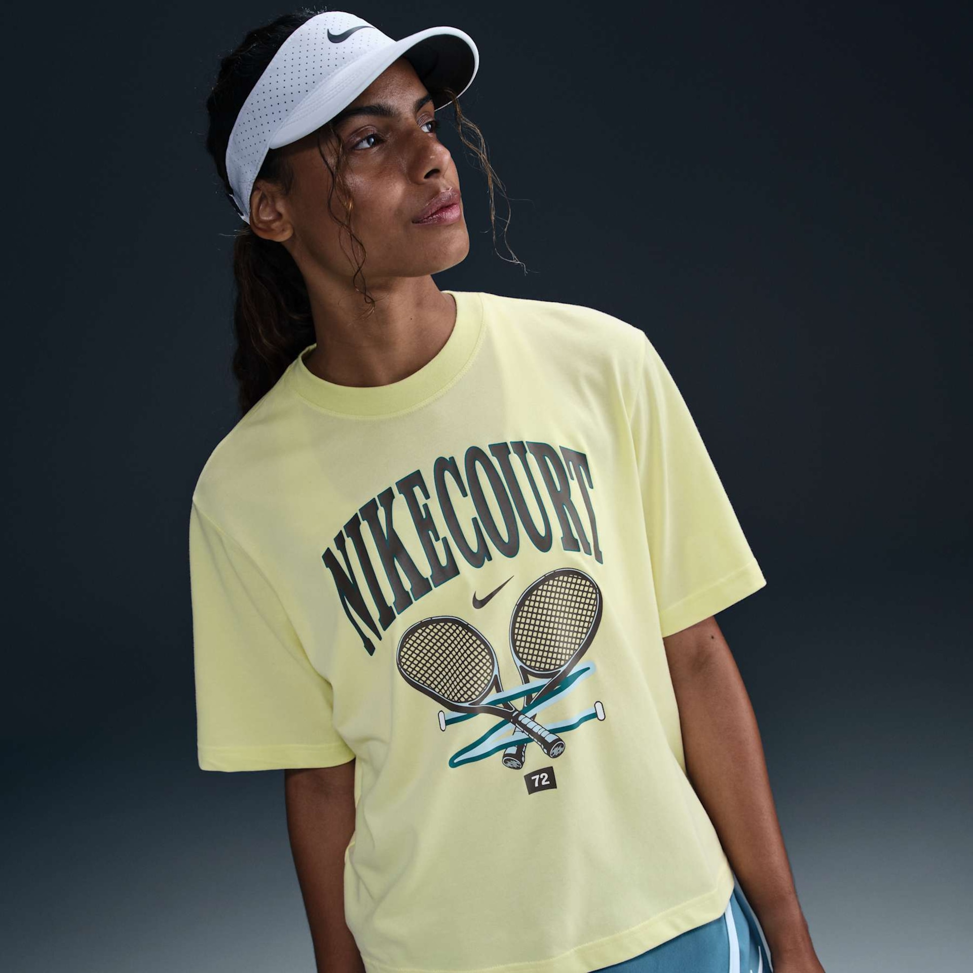 Camiseta Nike Slam Feminina - Foto 1