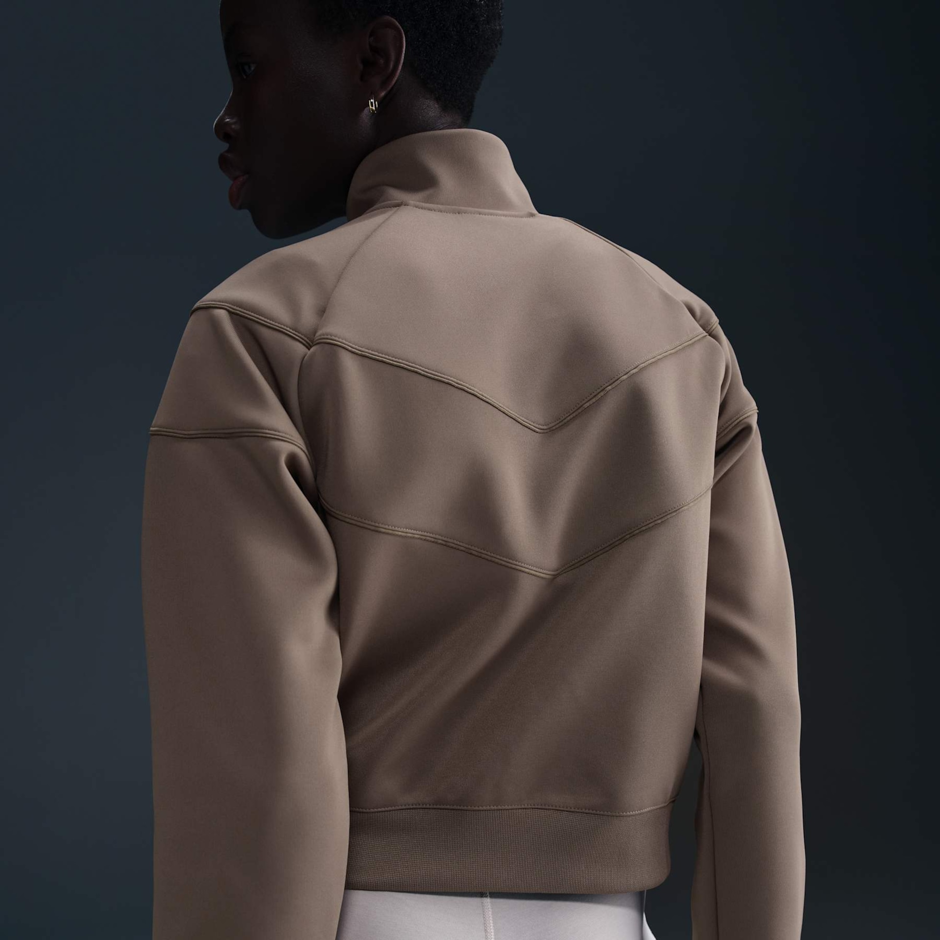 Jaqueta Nike Sportswear Poly Knit Feminina - Foto 2