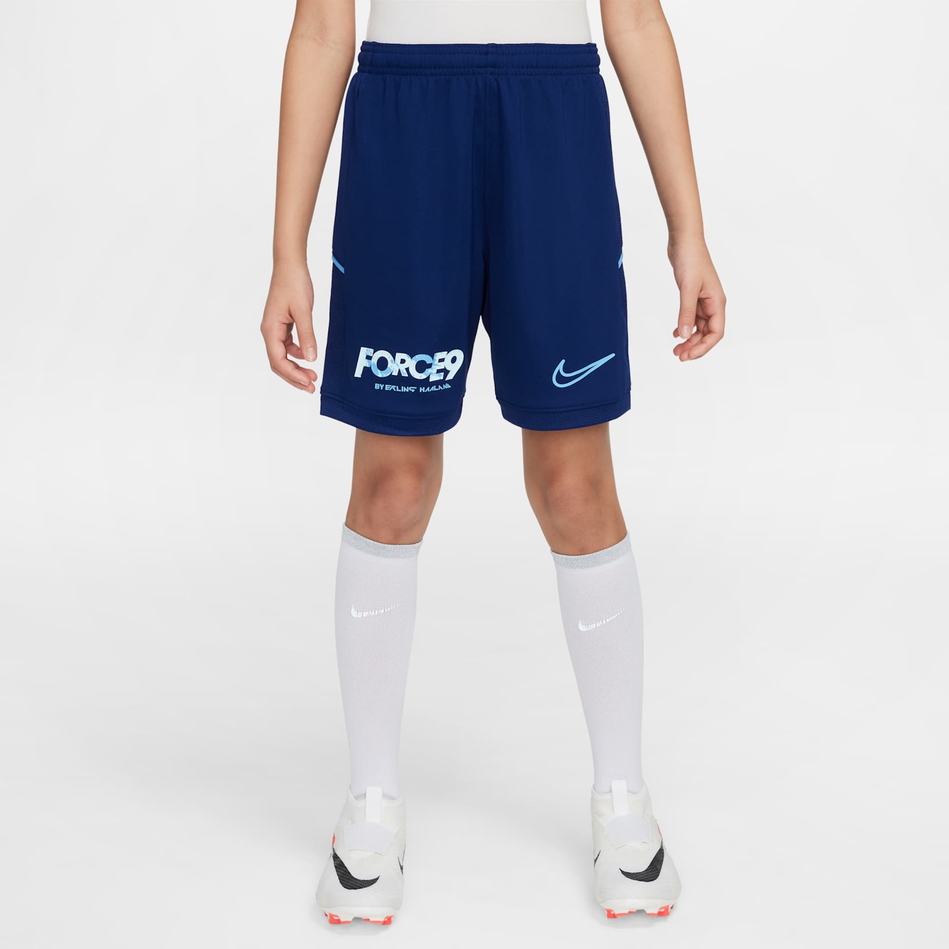 Shorts Nike Dri-FIT Erling Haaland Academy Infantil - Foto 1