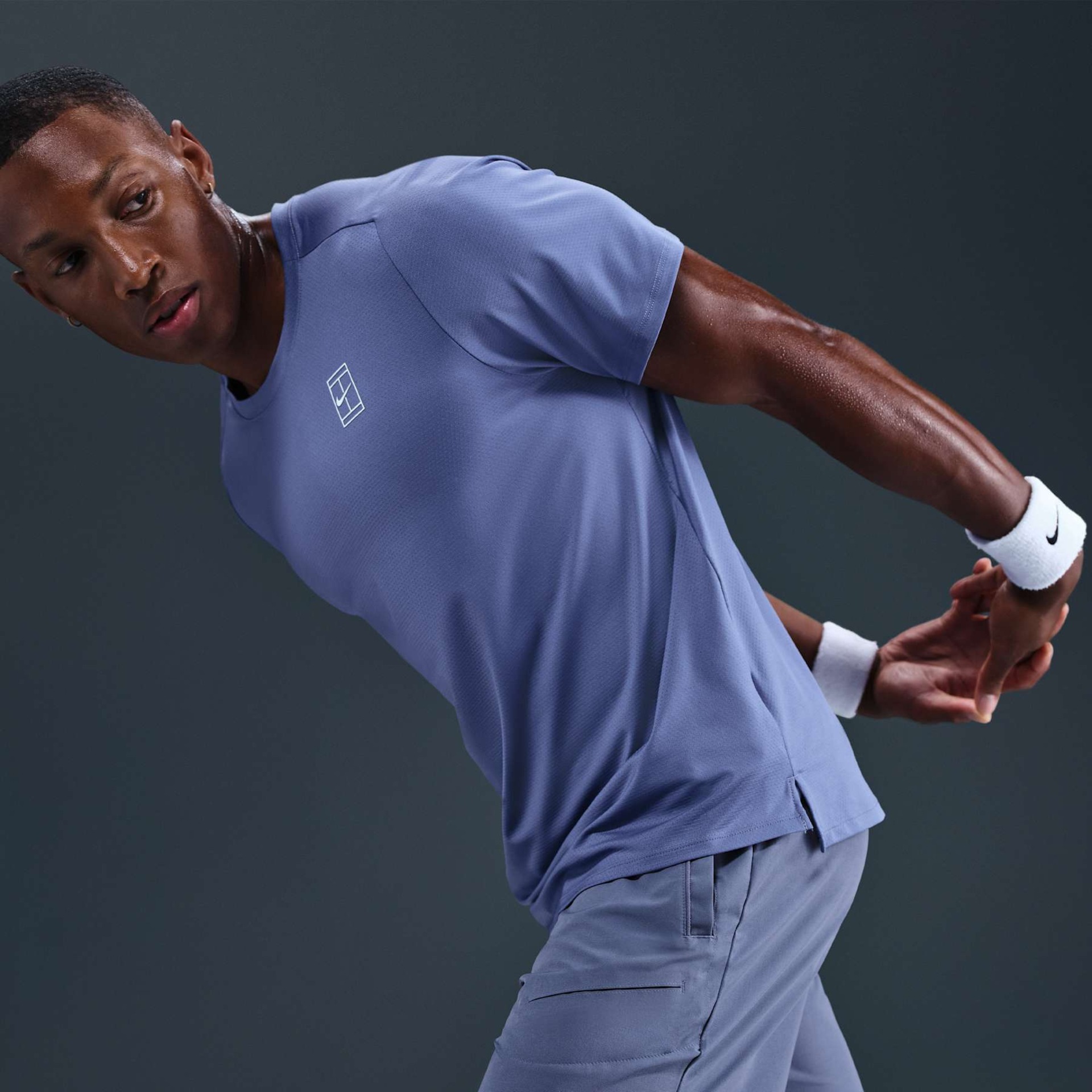 Shorts Nike Court Dri-FIT Advantage 6IN Masculino - Foto 5