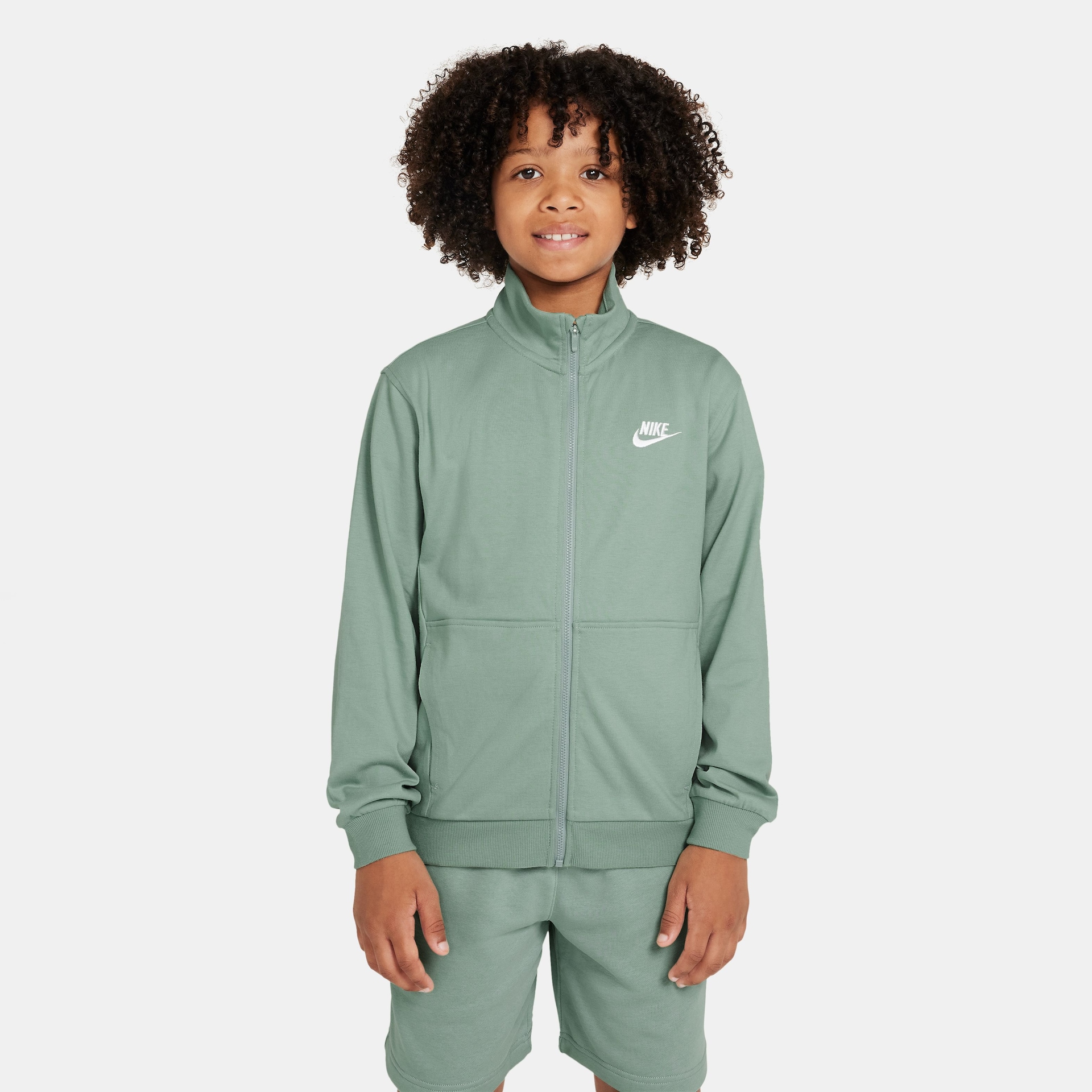 Jaqueta Nike Sportswear Club Knit Infantil - Foto 1