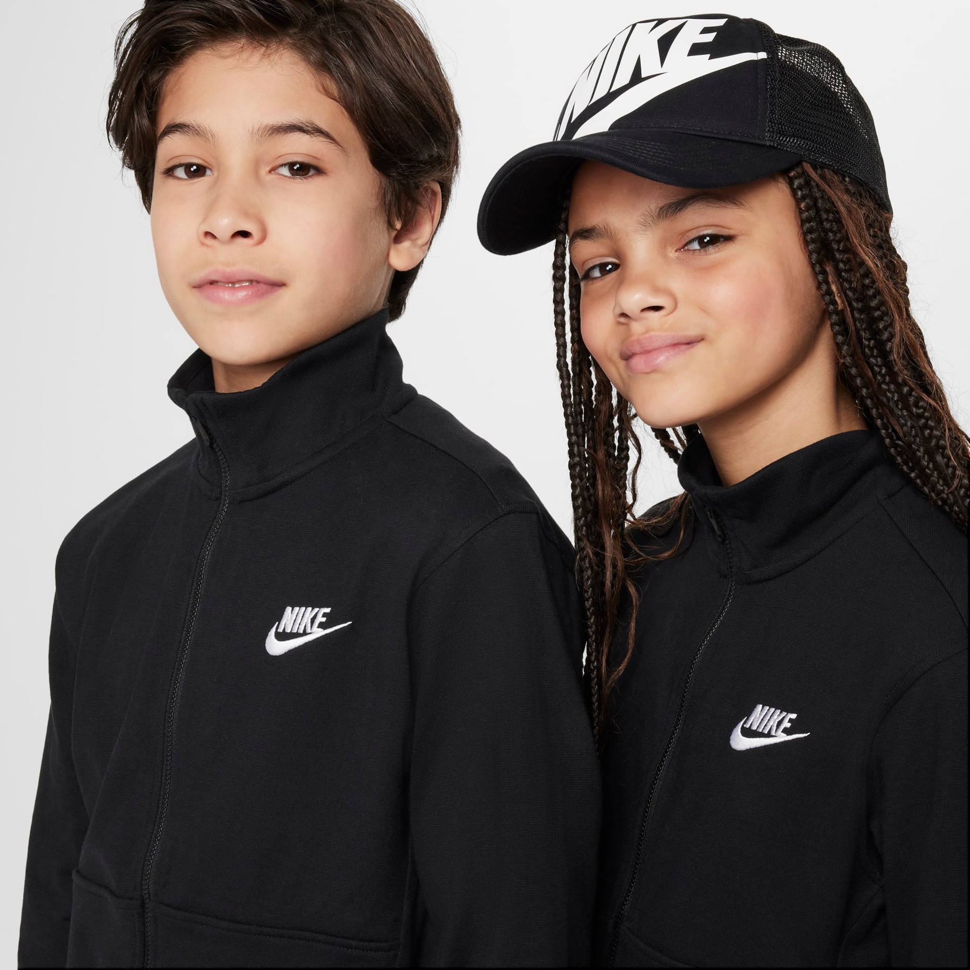 Jaqueta Nike Sportswear Club Knit Infantil - Foto 3