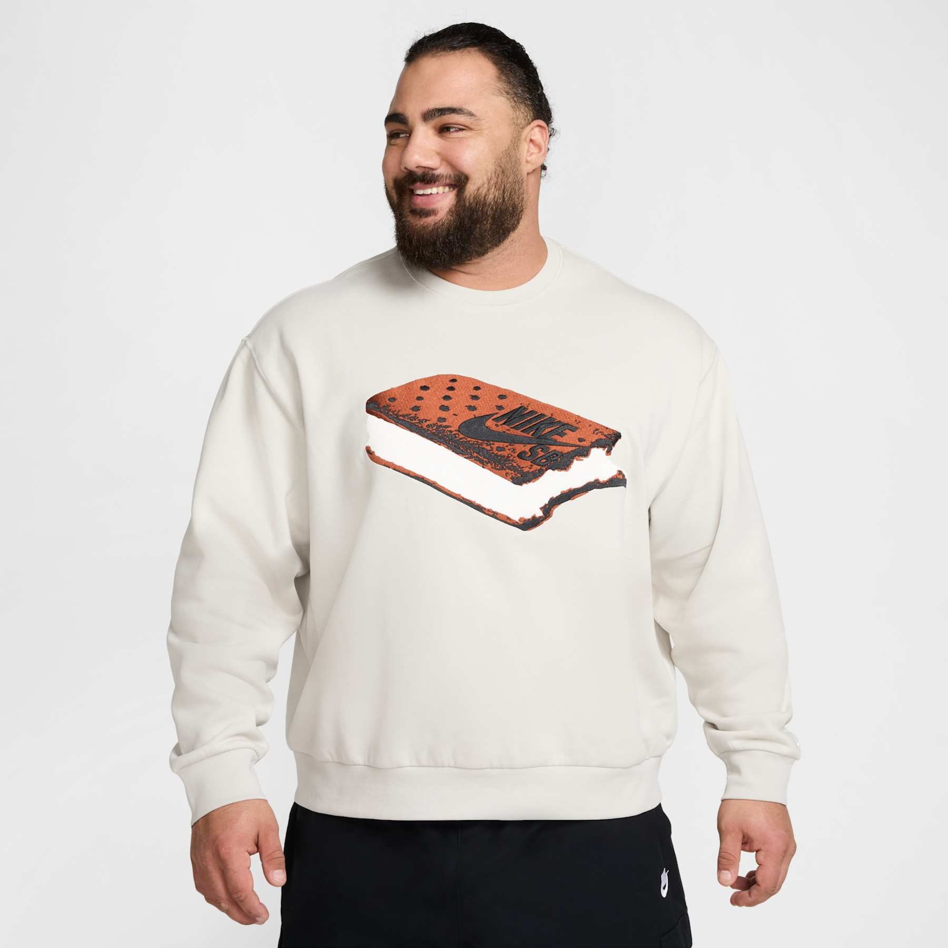 Blusão Nike SB Crew Fleece Masculino - Foto 7