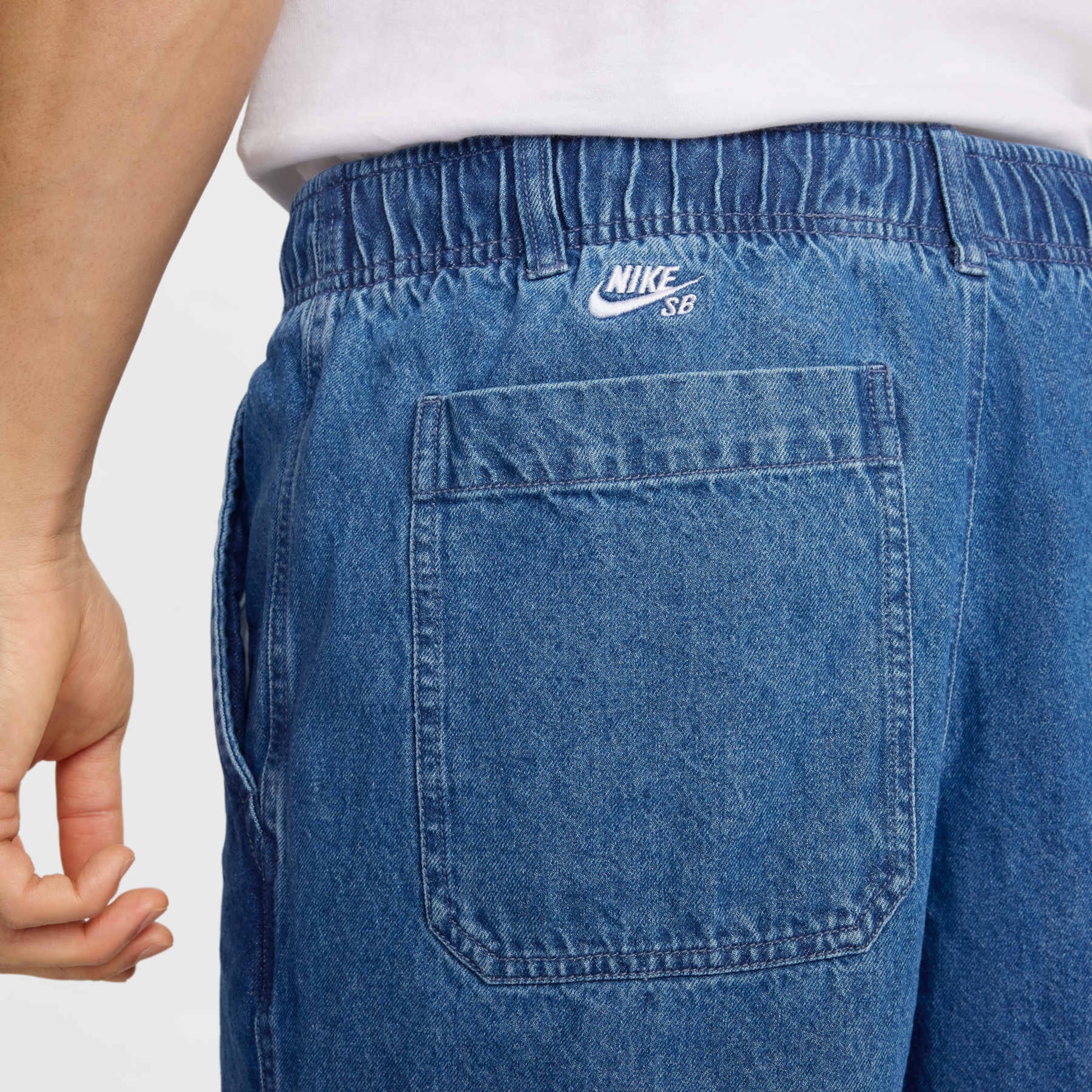 Calça Nike SB Denim Masculina - Foto 4