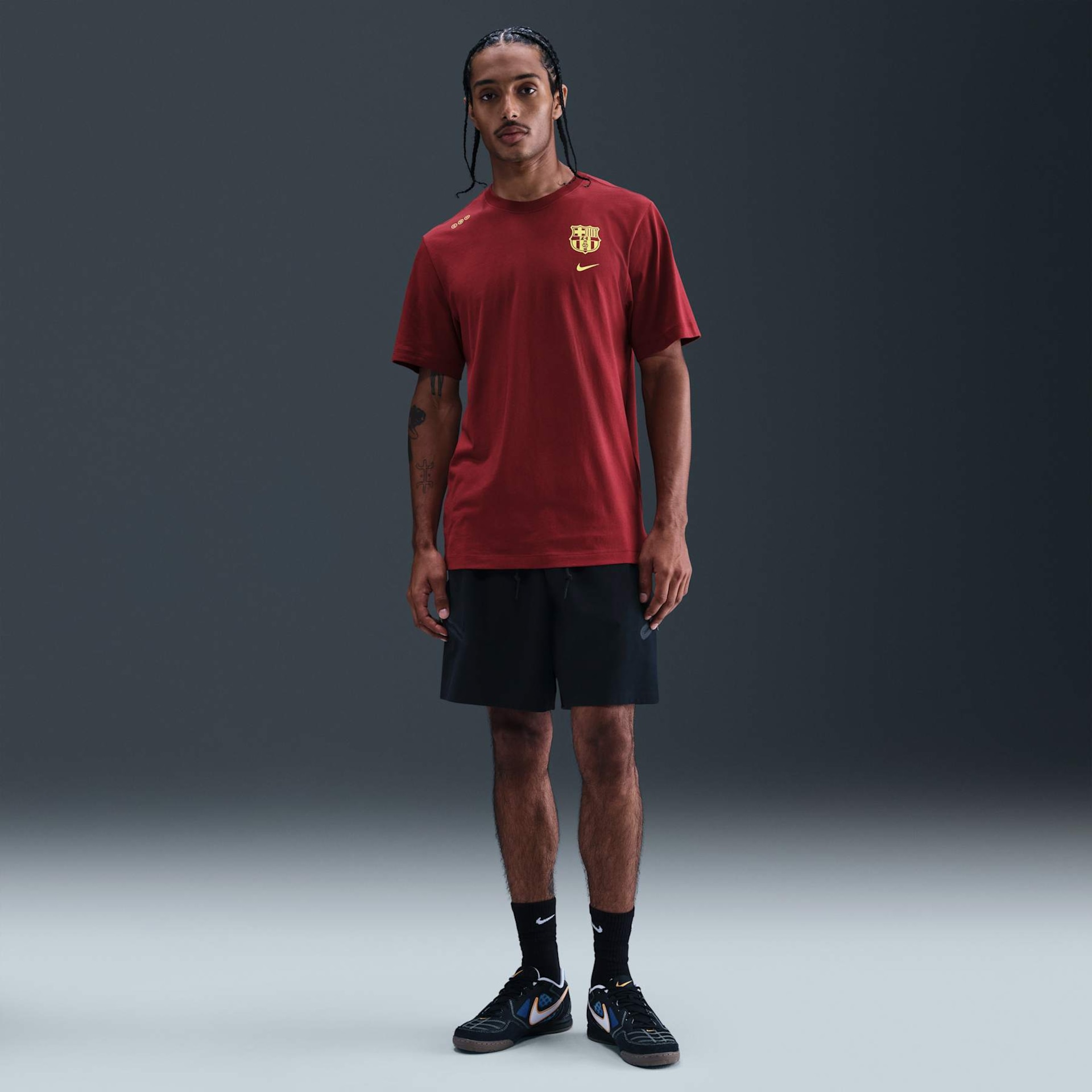 Camiseta Barcelona Nike Masculina - Foto 3