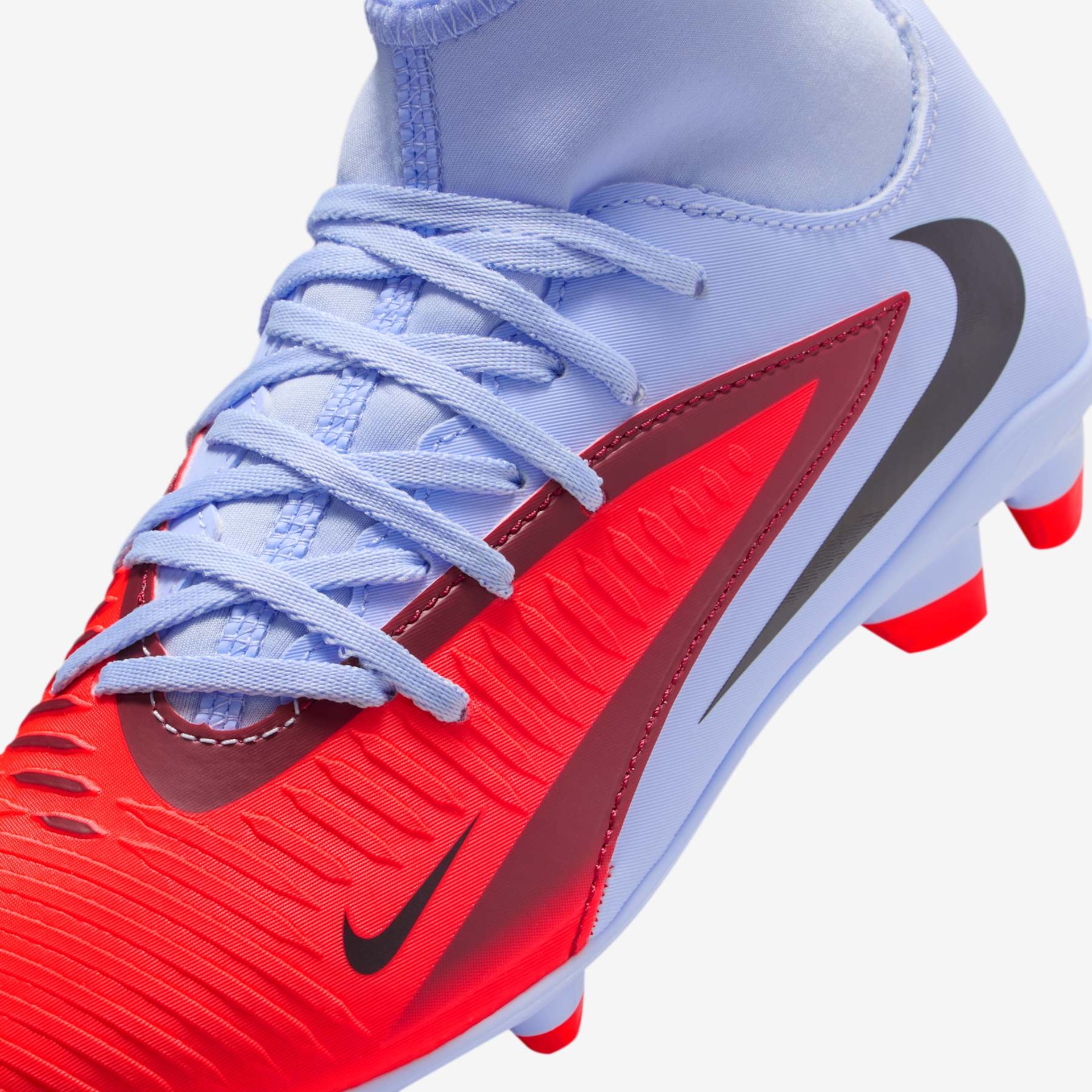 Chuteira Campo Nike Phantom High 6 Club Infantil - Foto 8